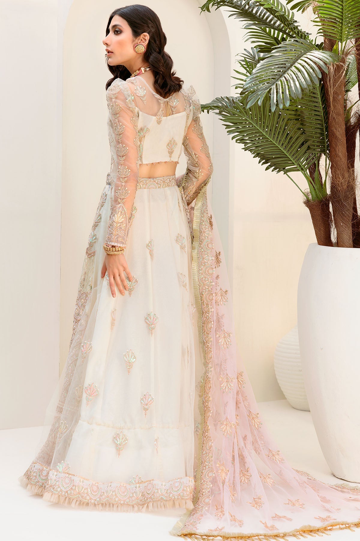 Motifz | Luxury Formal | 3186-PINK-SALT - Pakistani Designer Dress - by Motifz - Type : Ladies Clothes - 100% Original at Saira Sultan