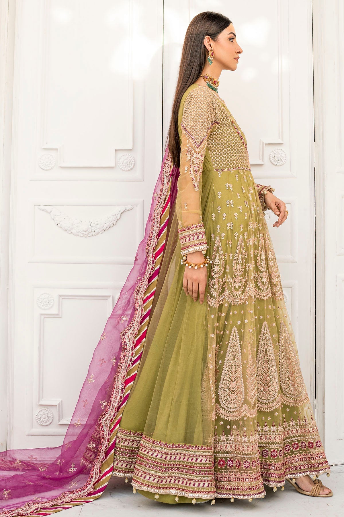 Motifz | Luxury Formal | 4115-ELLA - Pakistani Designer Dress - by Motifz - Type : Ladies Clothes - 100% Original at Saira Sultan