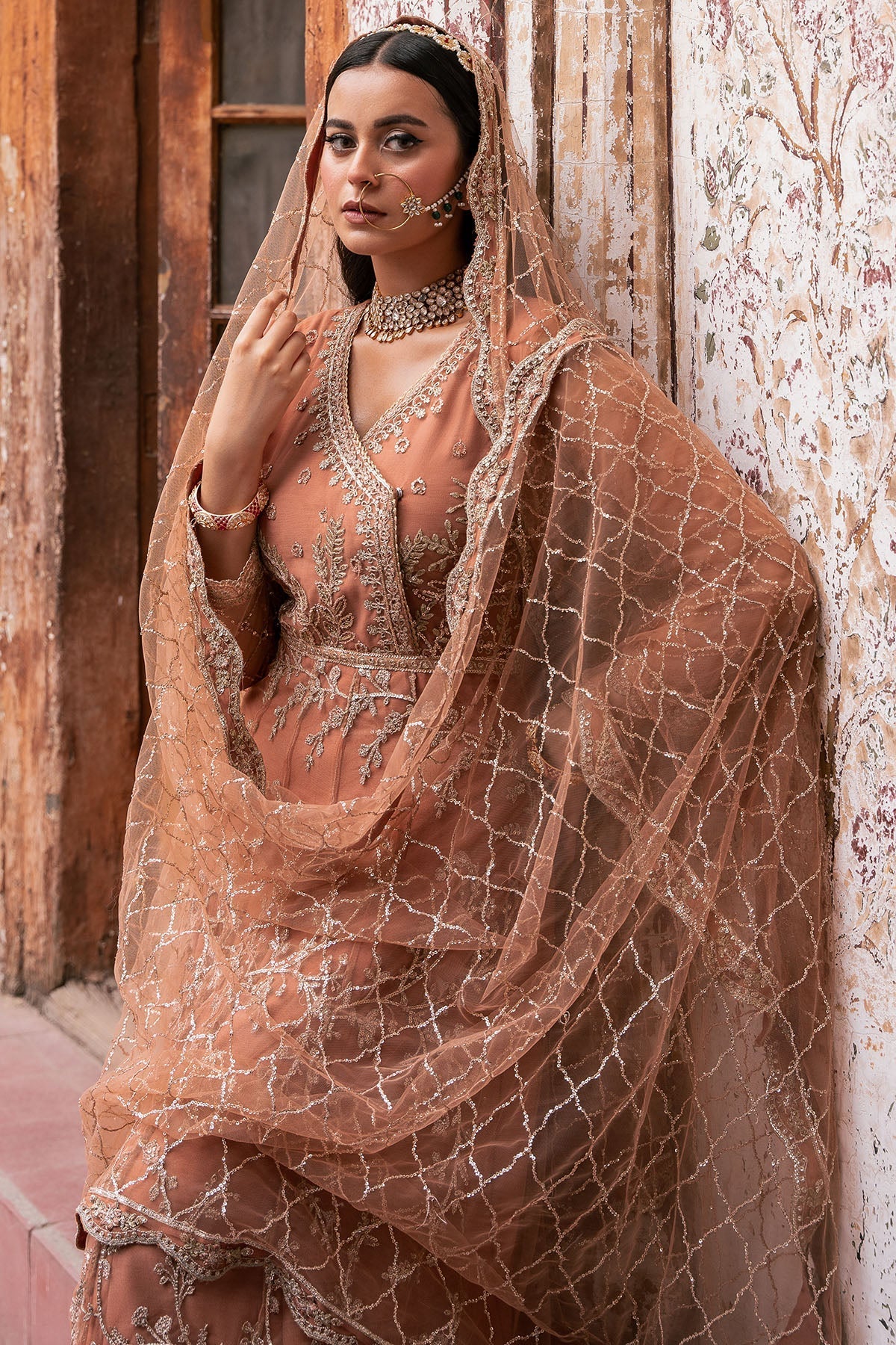 Motifz | Luxury Formal | 4820-MANHA - Pakistani Designer Dress - by Motifz - Type : Ladies Clothes - 100% Original at Saira Sultan
