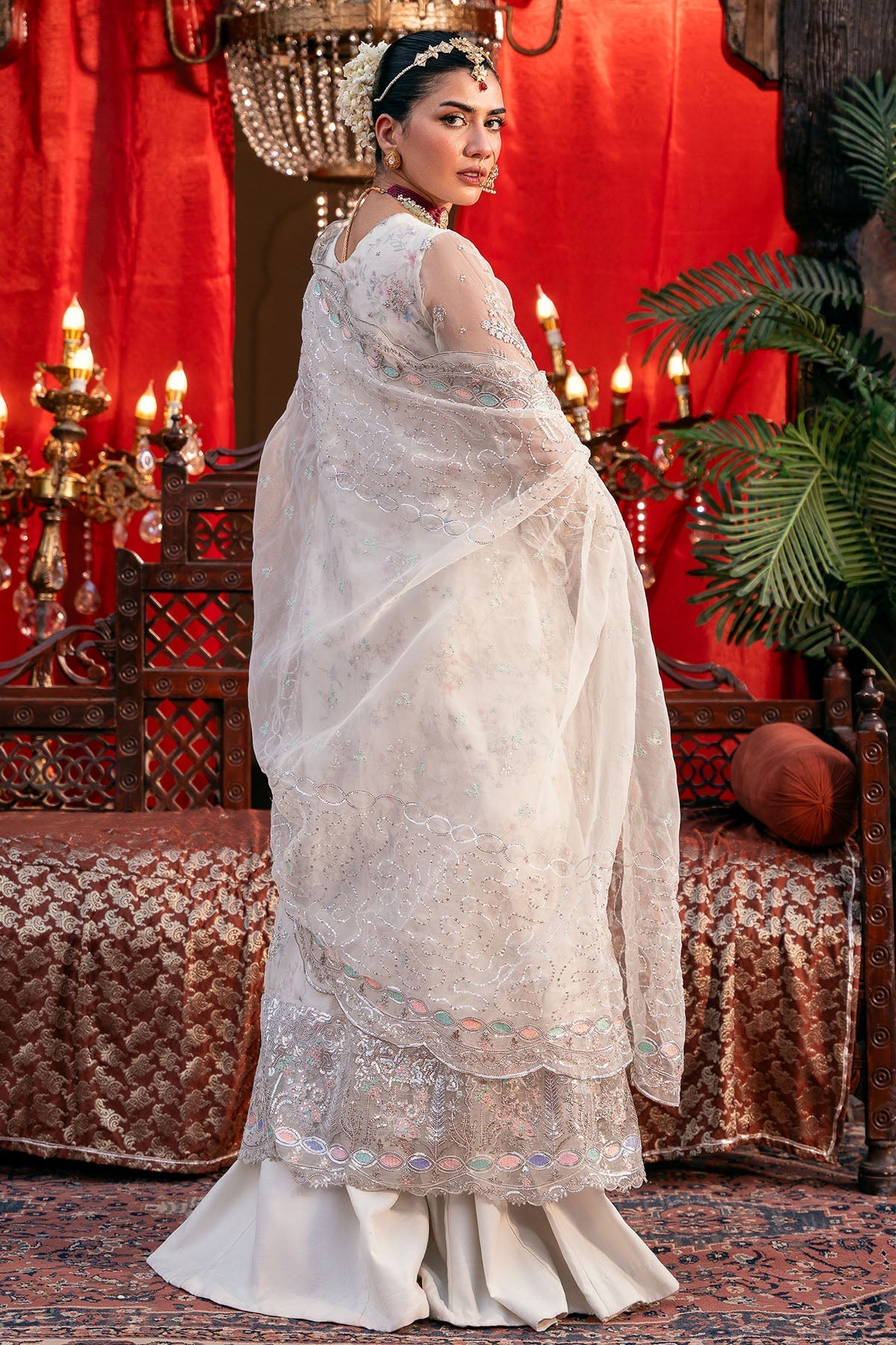 Motifz | Luxury Formal | 4829-GULNAAR - Pakistani Designer Dress - by Motifz - Type : Ladies Clothes - 100% Original at Saira Sultan