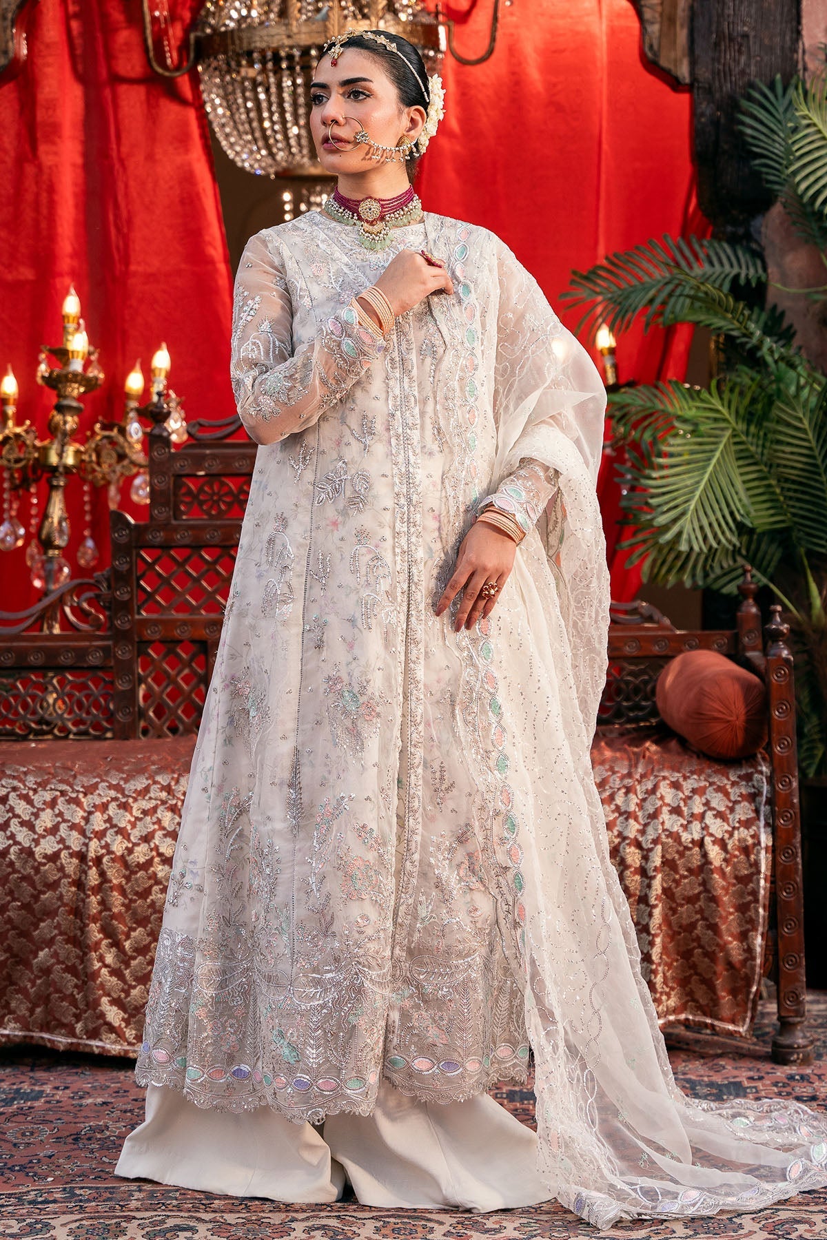 Motifz | Luxury Formal | 4829-GULNAAR - Pakistani Designer Dress - by Motifz - Type : Ladies Clothes - 100% Original at Saira Sultan
