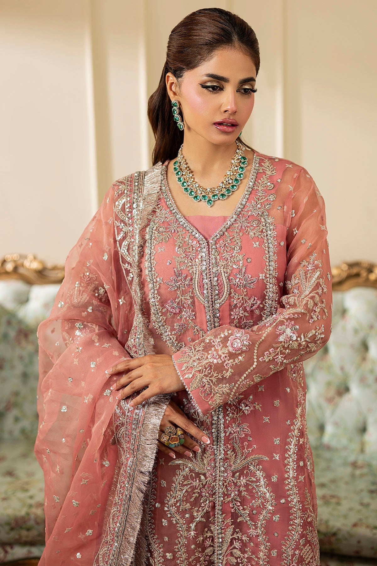 Motifz | Luxury Formal | 5134-SUMMER - Pakistani Designer Dress - by Motifz - Type : Ladies Clothes - 100% Original at Saira Sultan