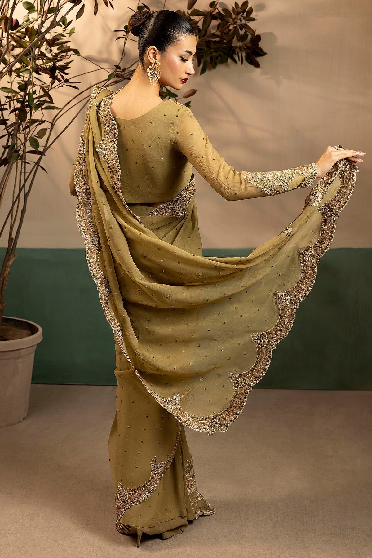Motifz | Luxury Formal | 5580-MISSY - Pakistani Designer Dress - by Motifz - Type : Ladies Clothes - 100% Original at Saira Sultan