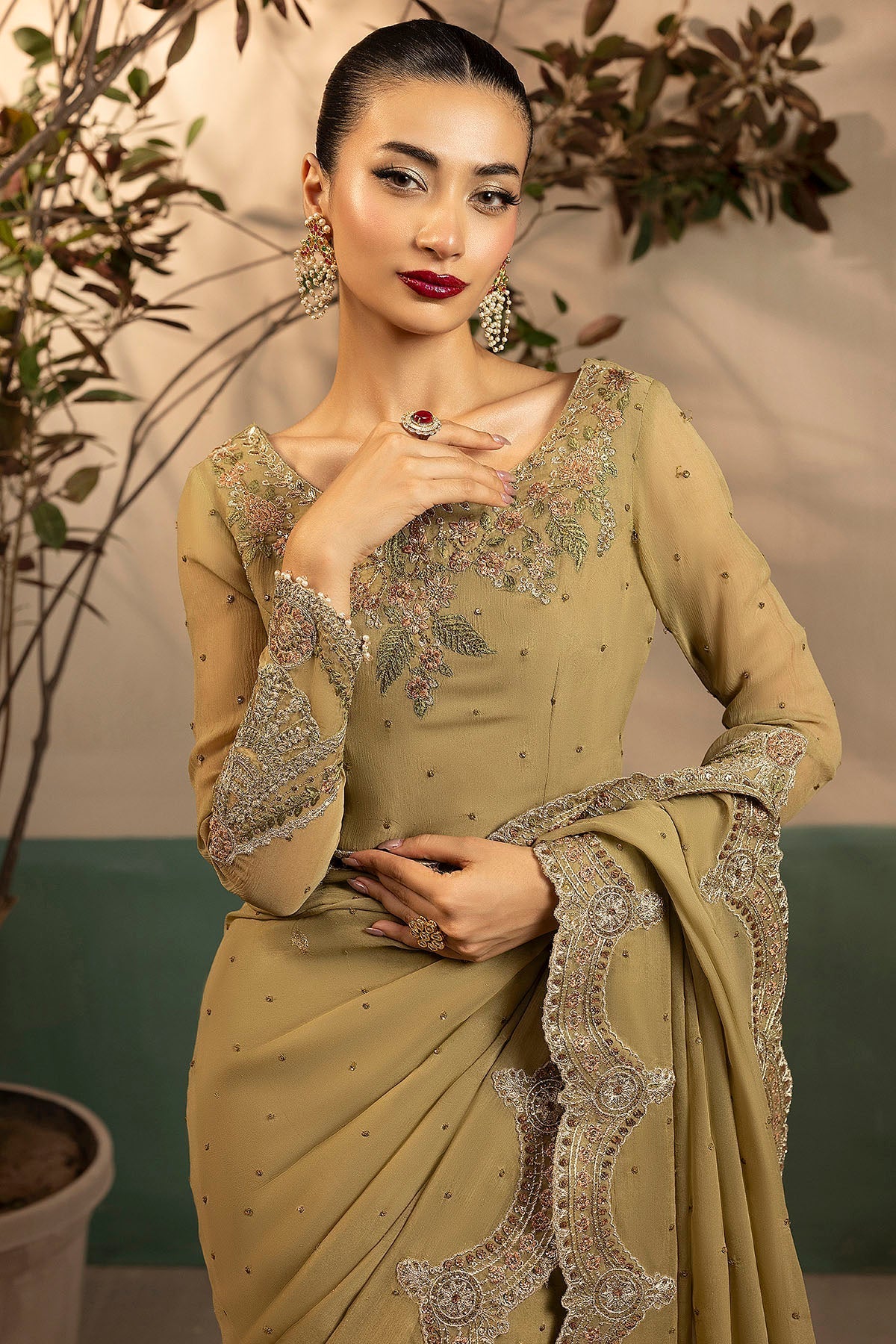 Motifz | Luxury Formal | 5580-MISSY - Pakistani Designer Dress - by Motifz - Type : Ladies Clothes - 100% Original at Saira Sultan