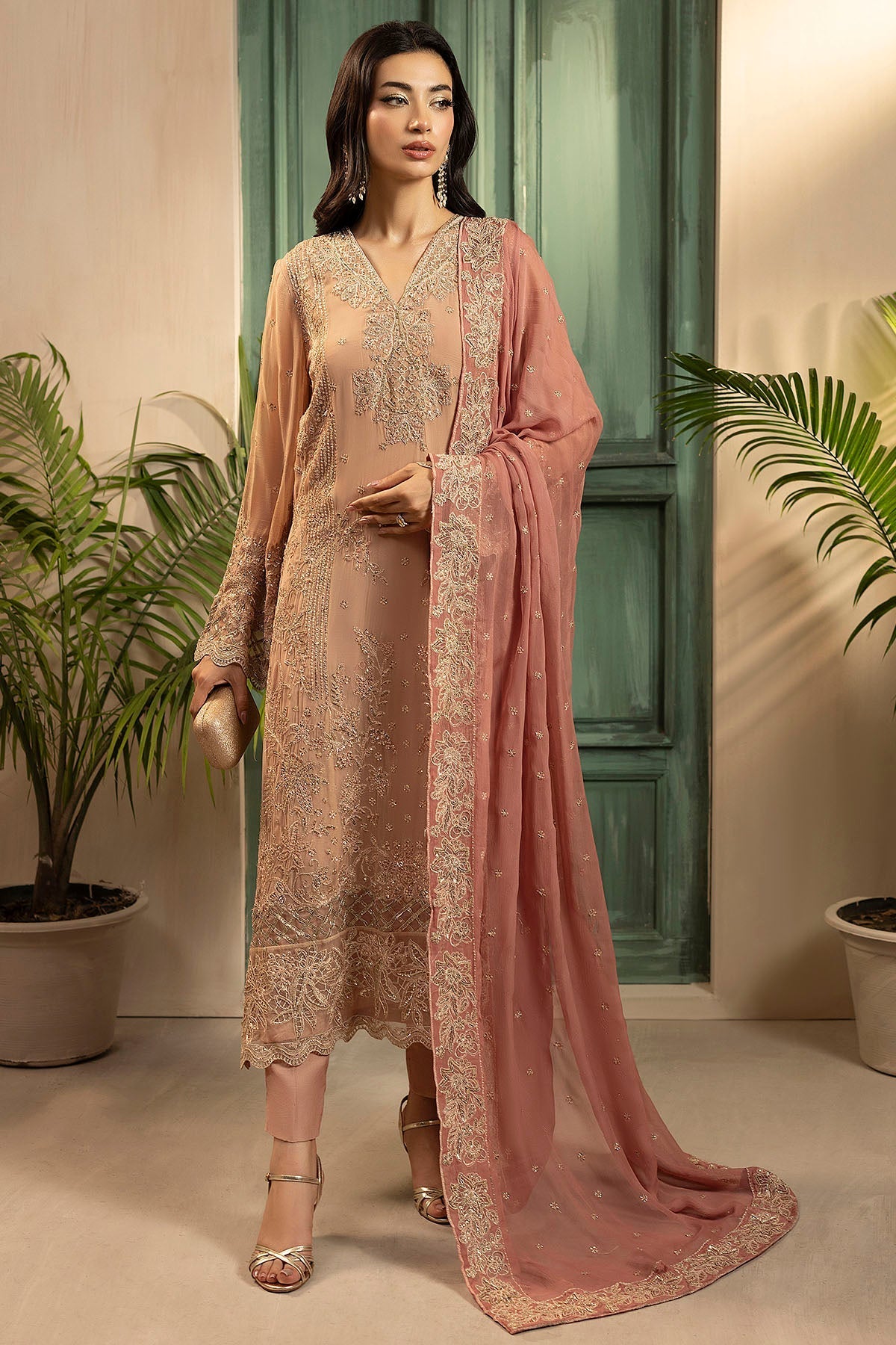 Motifz | Luxury Formal | 5583-ELLA - Pakistani Designer Dress - by Motifz - Type : Ladies Clothes - 100% Original at Saira Sultan
