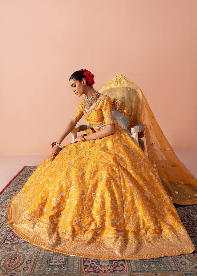Waqas Shah | Madhubala | ZARI - Pakistani Designer Dress - by Waqas Shah | Type: Formal - 100% Original at Saira Sultan