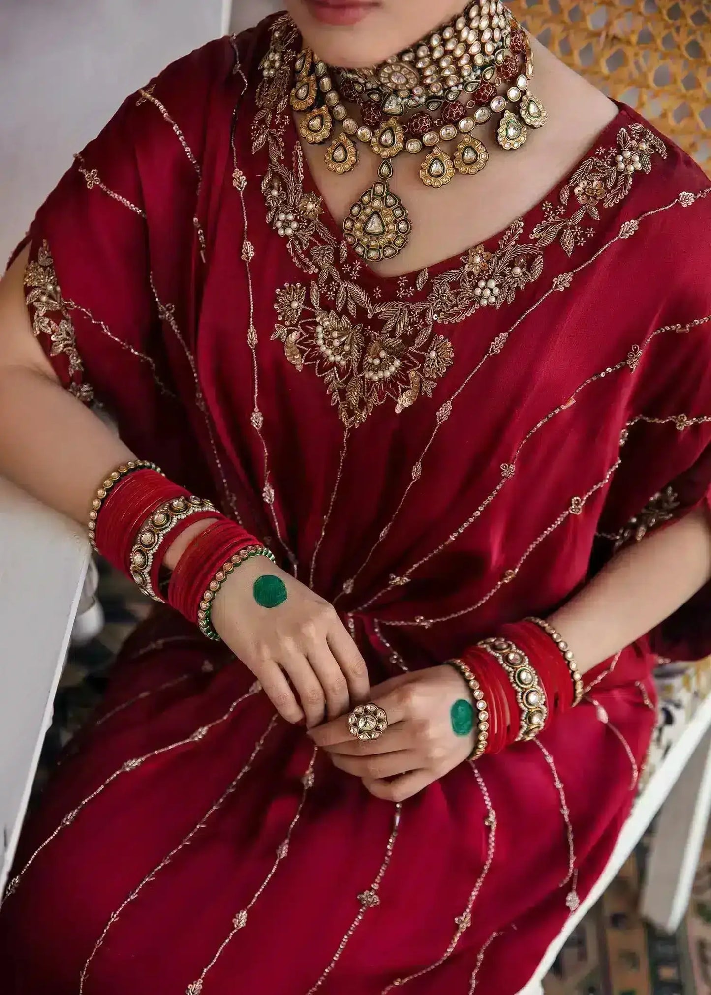 Mahum Asad | Gul Posh Luxury Formals 23 | Gulaal - Pakistani Designer Dress - by Mahum Asad | Type: Formal - 100% Original at Saira Sultan