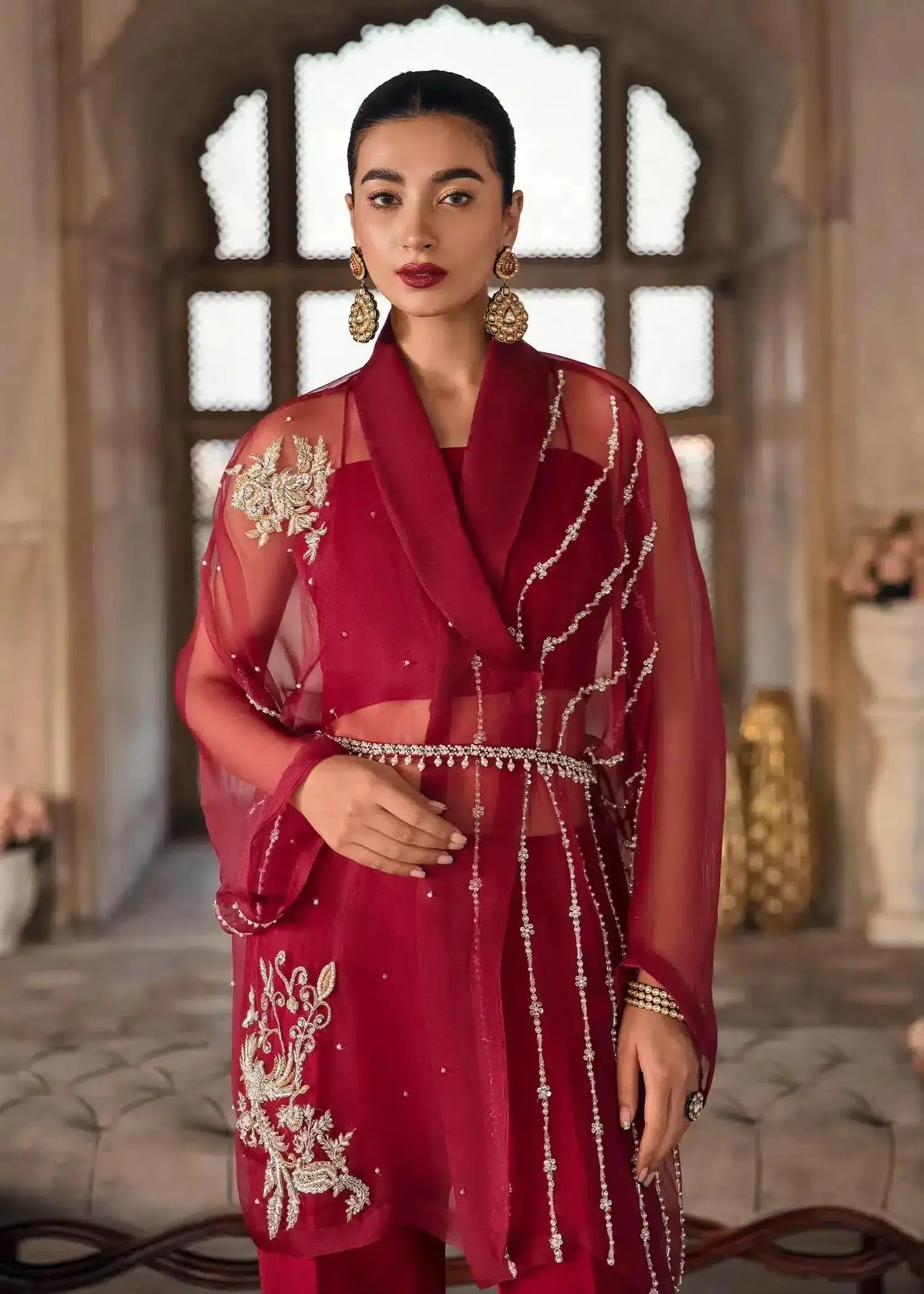 Mahum Asad | Gul Posh Luxury Formals 23 | Roop - Pakistani Designer Dress - by Mahum Asad | Type: Formal - 100% Original at Saira Sultan