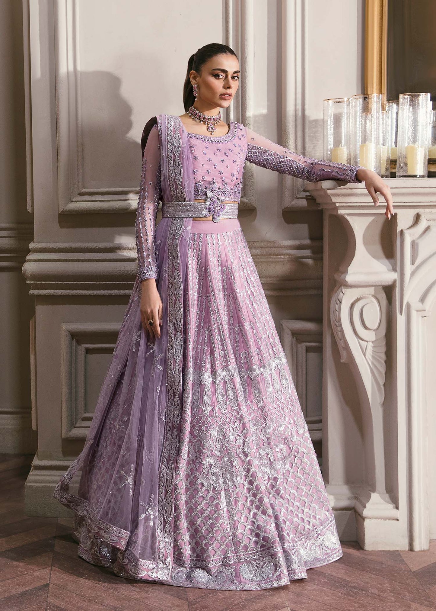 Waqas Shah | Malika - E - Elizabeth | ASTER - Pakistani Designer Dress - by Waqas Shah | Type: Formal - 100% Original at Saira Sultan