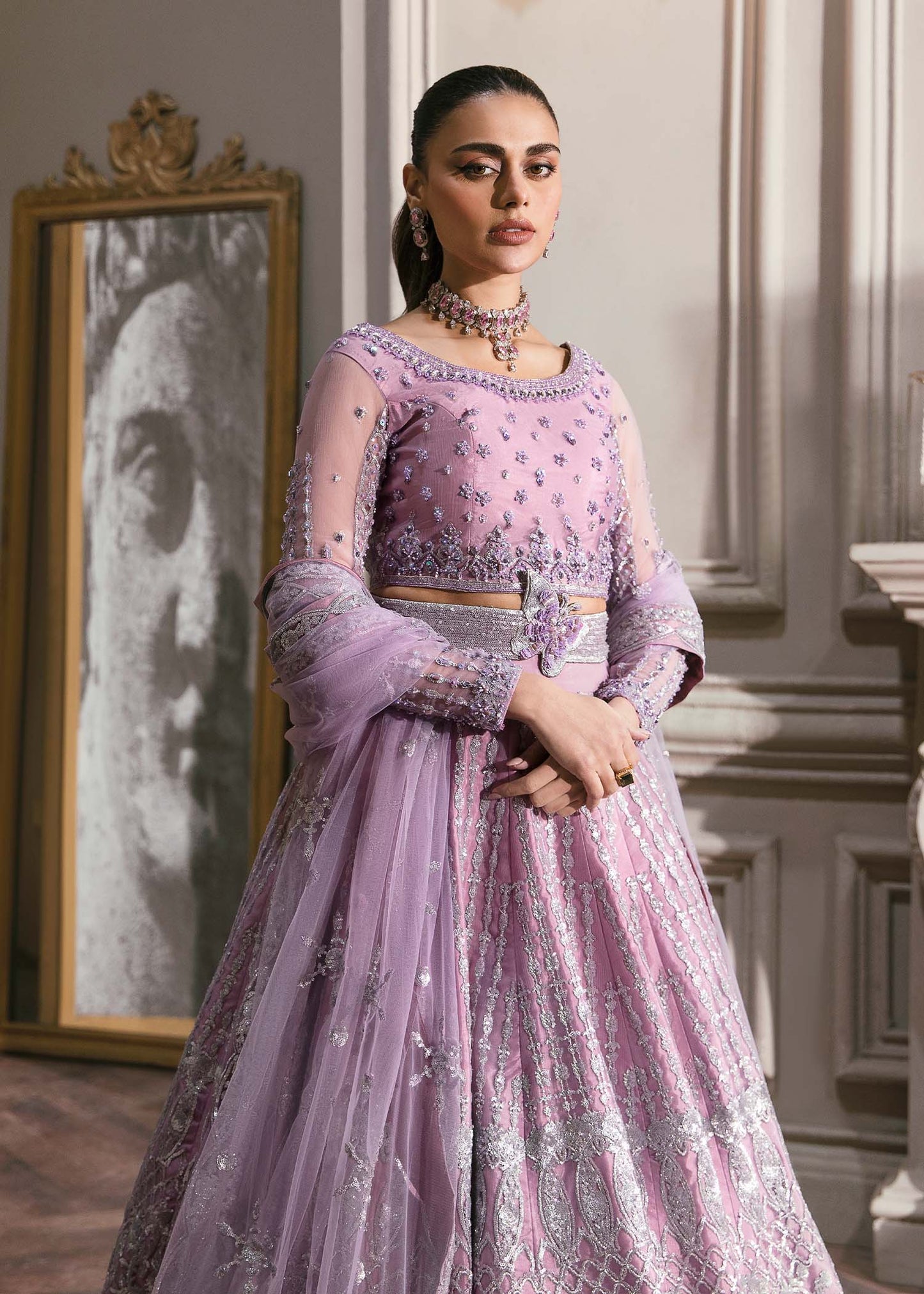 Waqas Shah | Malika - E - Elizabeth | ASTER - Pakistani Designer Dress - by Waqas Shah | Type: Formal - 100% Original at Saira Sultan