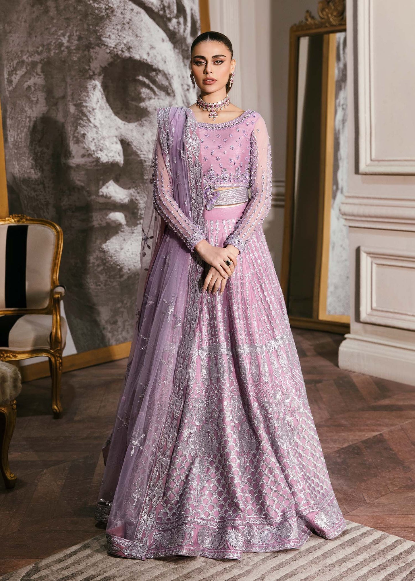 Waqas Shah | Malika - E - Elizabeth | ASTER - Pakistani Designer Dress - by Waqas Shah | Type: Formal - 100% Original at Saira Sultan