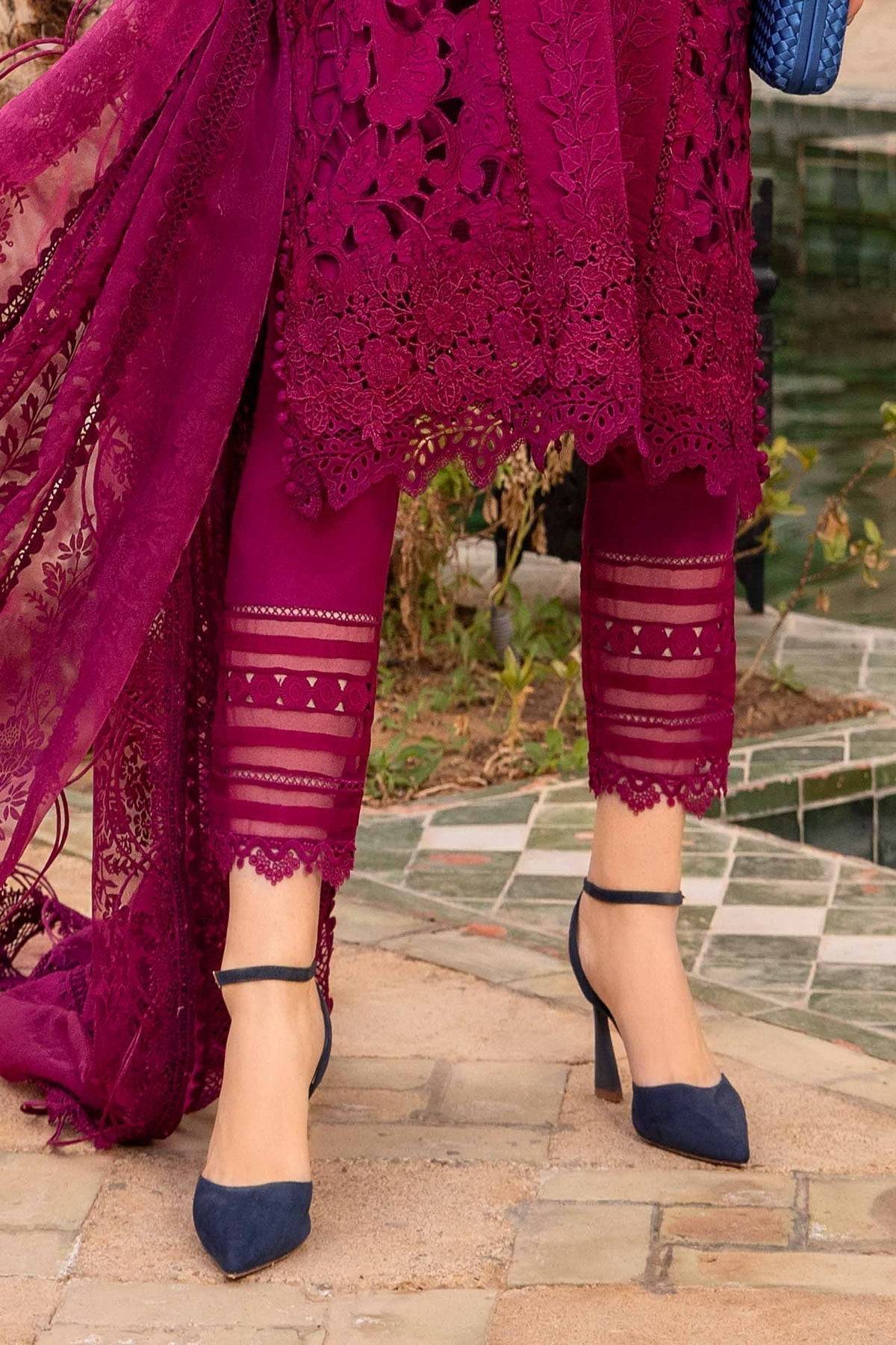 Maria B | Voyage a' Luxe Lawn | D-2409-B - Pakistani Designer Dress - by Maria B | Type: Luxury - 100% Original at Saira Sultan