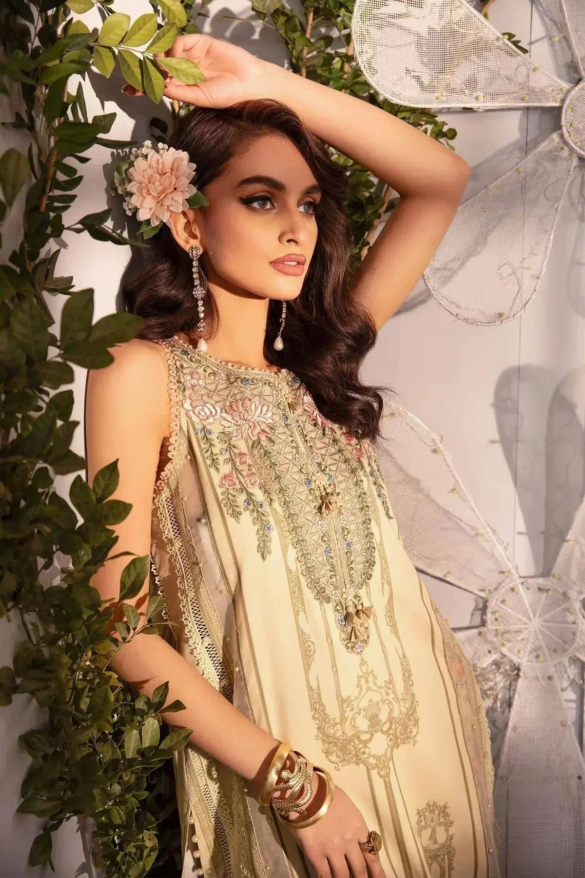 Maria B | M Prints Spring 24 | MPT-2104-A - Pakistani Designer Dress - by Maria B | Type: Luxury - 100% Original at Saira Sultan
