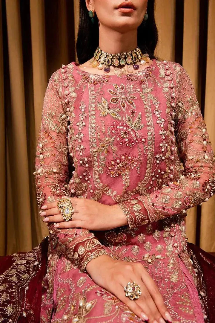 Maria Osama Khan | Dastaan Festive Formals 23 | Zari - Pakistani Designer Dress - by Maria Osama Khan | Type: Bridal - 100% Original at Saira Sultan