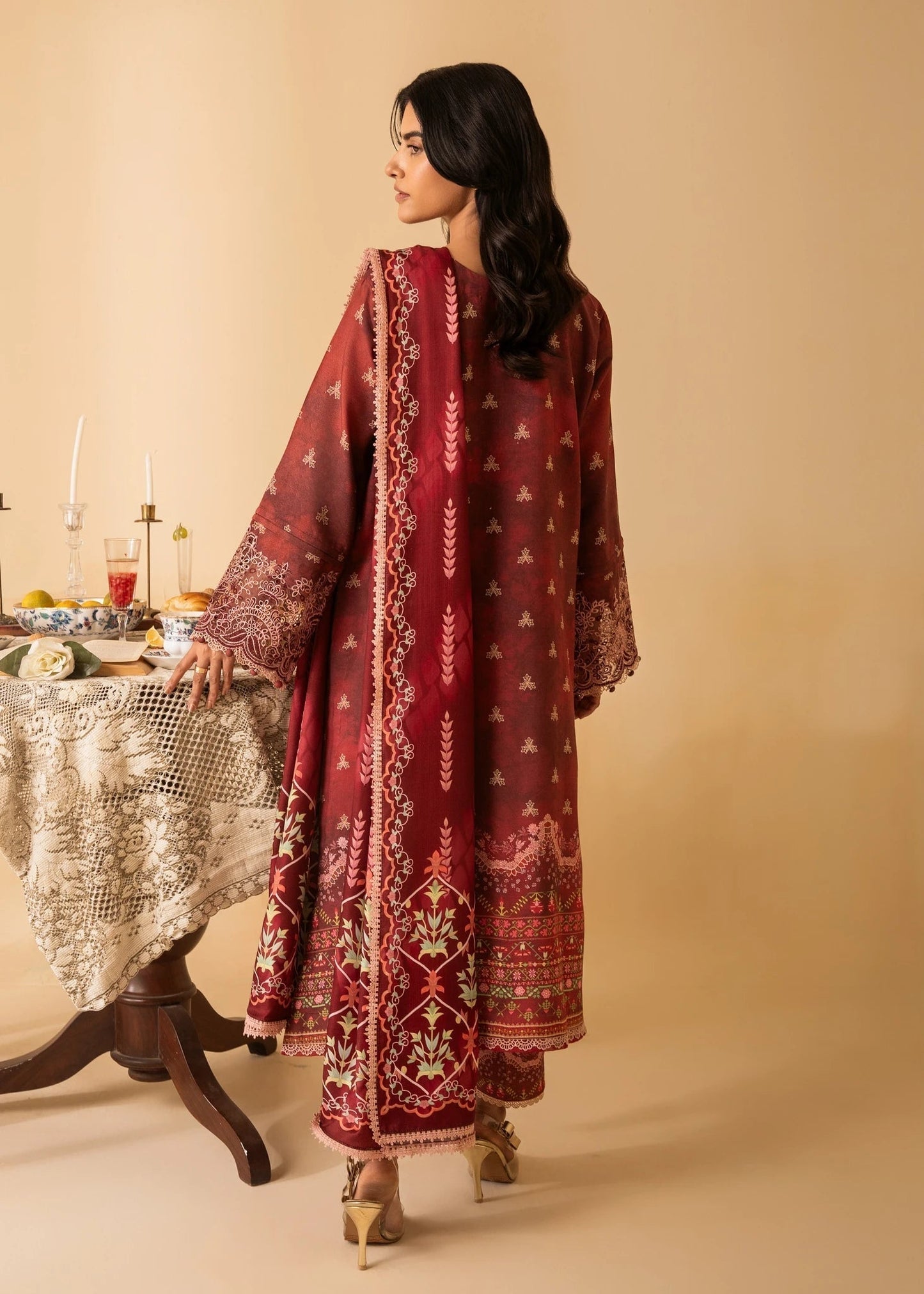 Nureh | Shades of Winter | TAHLIA (AZ-09) - Pakistani Designer Dress - by Nureh | Type: Ladies Clothes - 100% Original at Saira Sultan