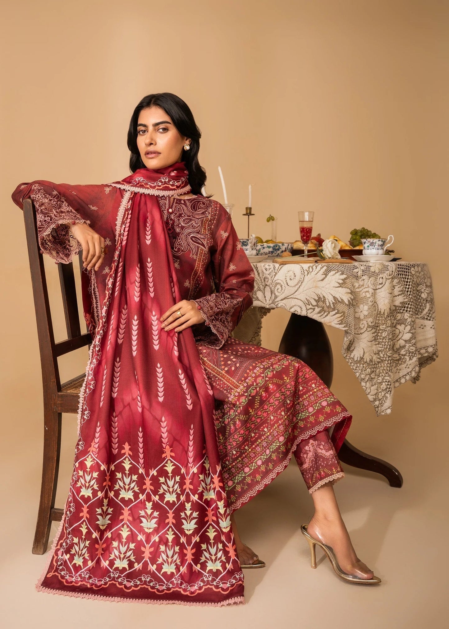 Nureh | Shades of Winter | TAHLIA (AZ-09) - Pakistani Designer Dress - by Nureh | Type: Ladies Clothes - 100% Original at Saira Sultan
