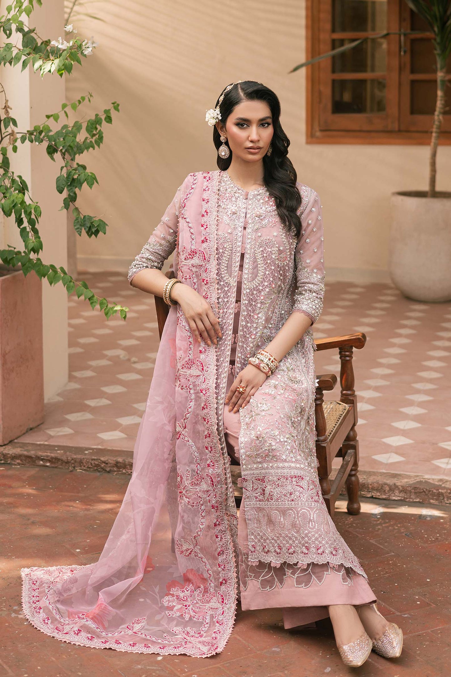 Maryam Hussain | Marwa Luxury Formals 24 | Mehru - Pakistani Designer Dress - by Maryam Hussain | Type: Ladies Clothes - 100% Original at Saira Sultan