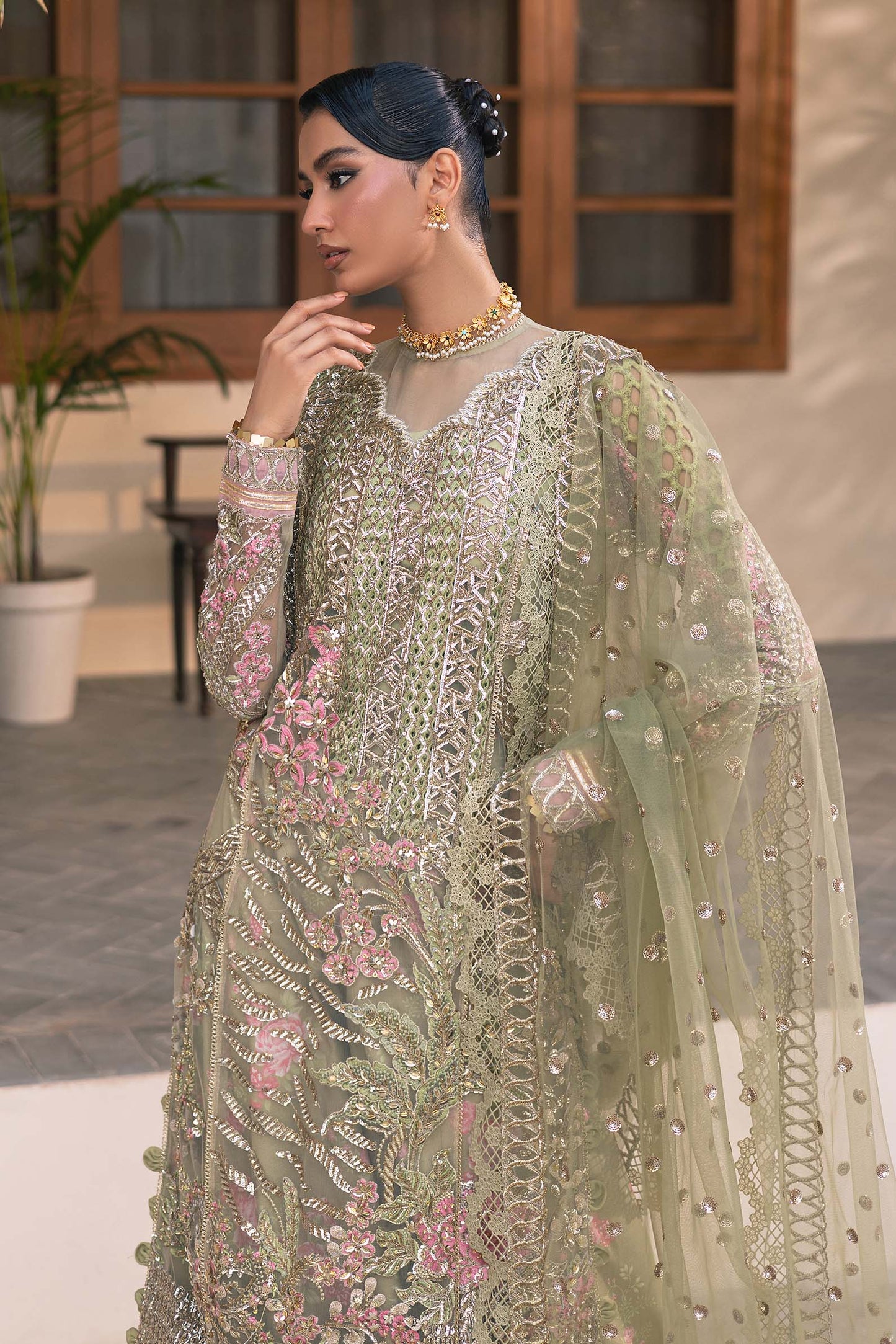Maryam Hussain | Marwa Luxury Formals 24 | Muskan - Pakistani Designer Dress - by Maryam Hussain | Type: Ladies Clothes - 100% Original at Saira Sultan