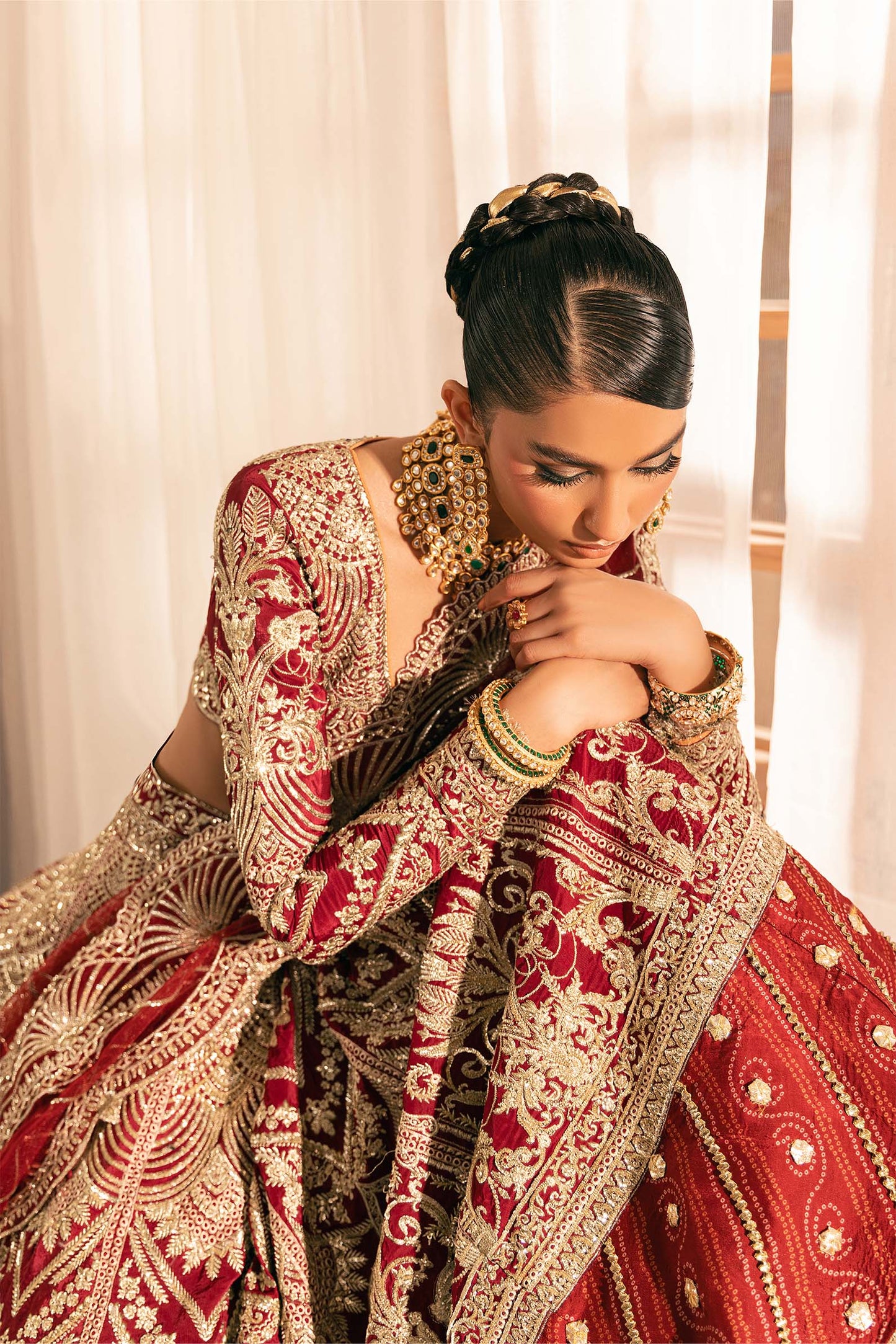 Maryam Hussain | Marwa Luxury Formals 24 | Moorni - Pakistani Designer Dress - by Maryam Hussain | Type: Ladies Clothes - 100% Original at Saira Sultan