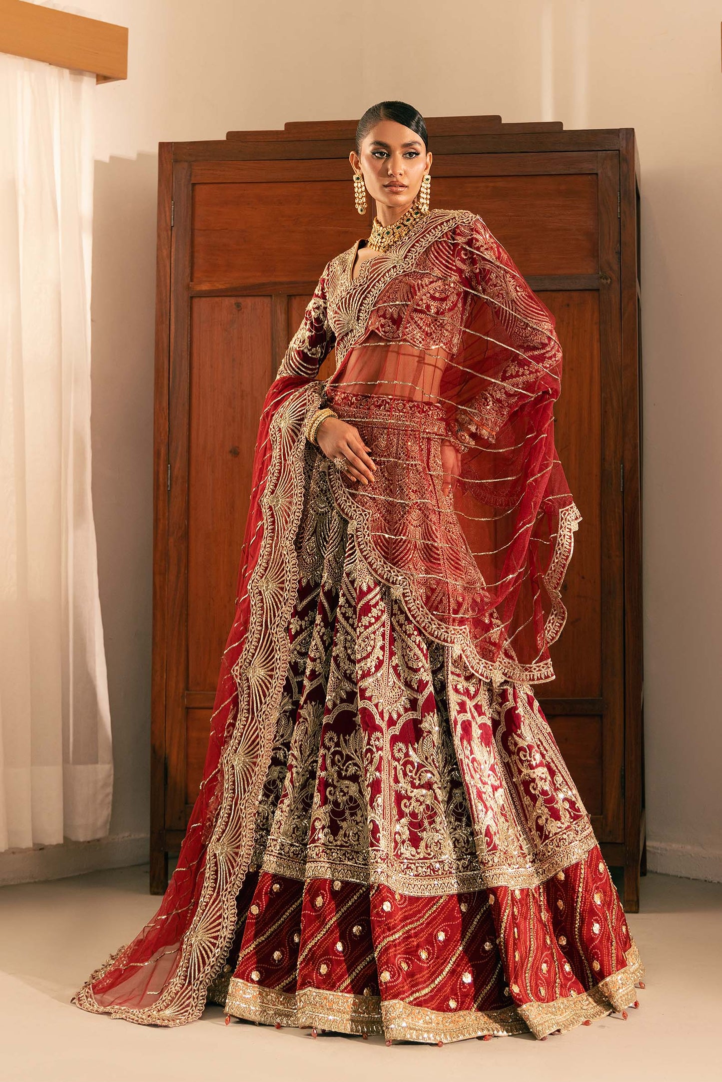 Maryam Hussain | Marwa Luxury Formals 24 | Moorni - Pakistani Designer Dress - by Maryam Hussain | Type: Ladies Clothes - 100% Original at Saira Sultan
