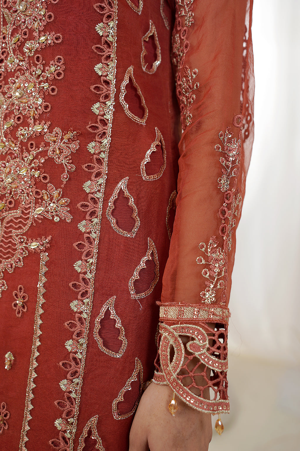 Maryams | Embellished Pret | Anu - Pakistani Designer Dress - by Maryams | Type: Ladies Clothes - 100% Original at Saira Sultan