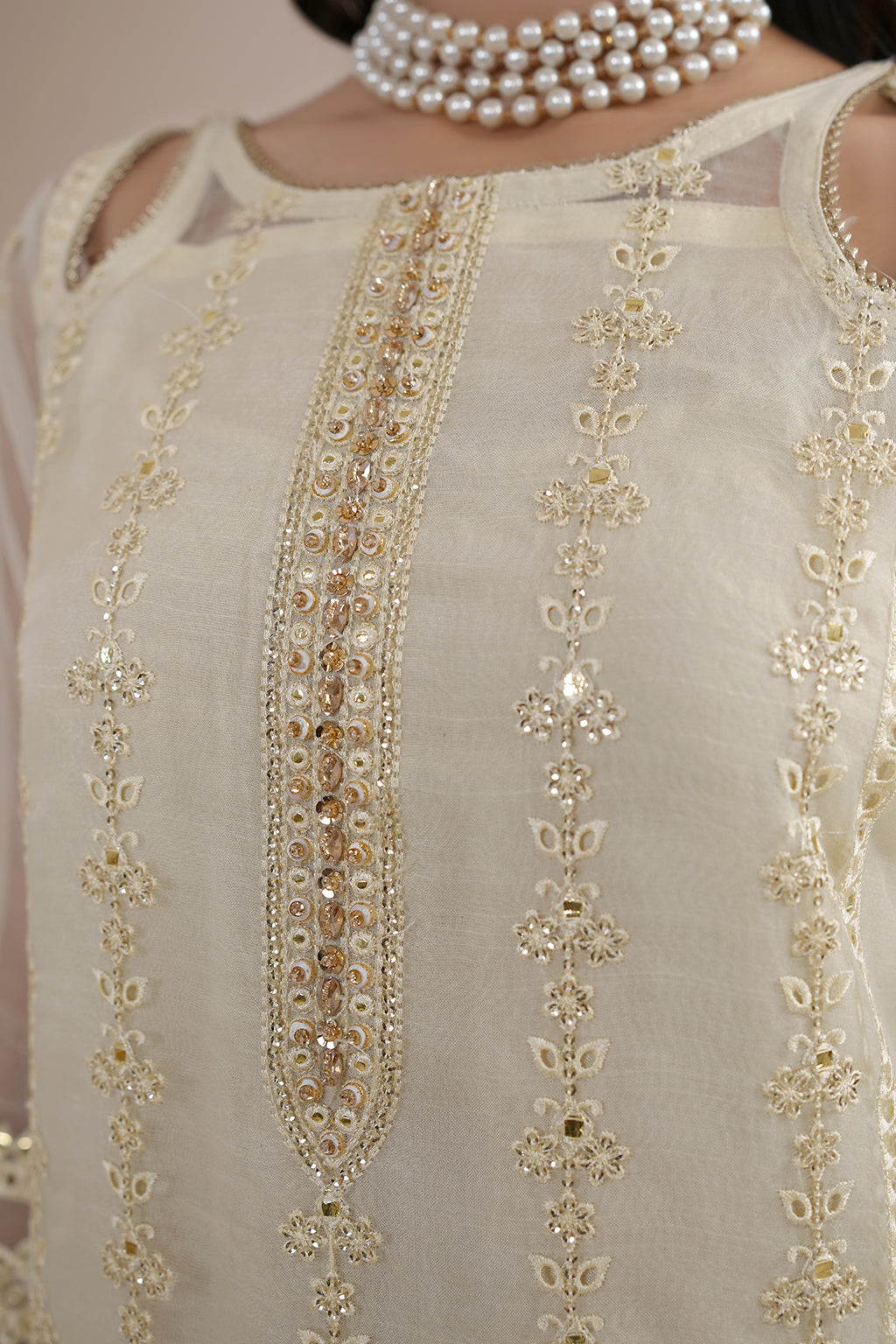 Maryams | Embellished Pret | Kiara - Pakistani Designer Dress - by Maryams | Type: Ladies Clothes - 100% Original at Saira Sultan