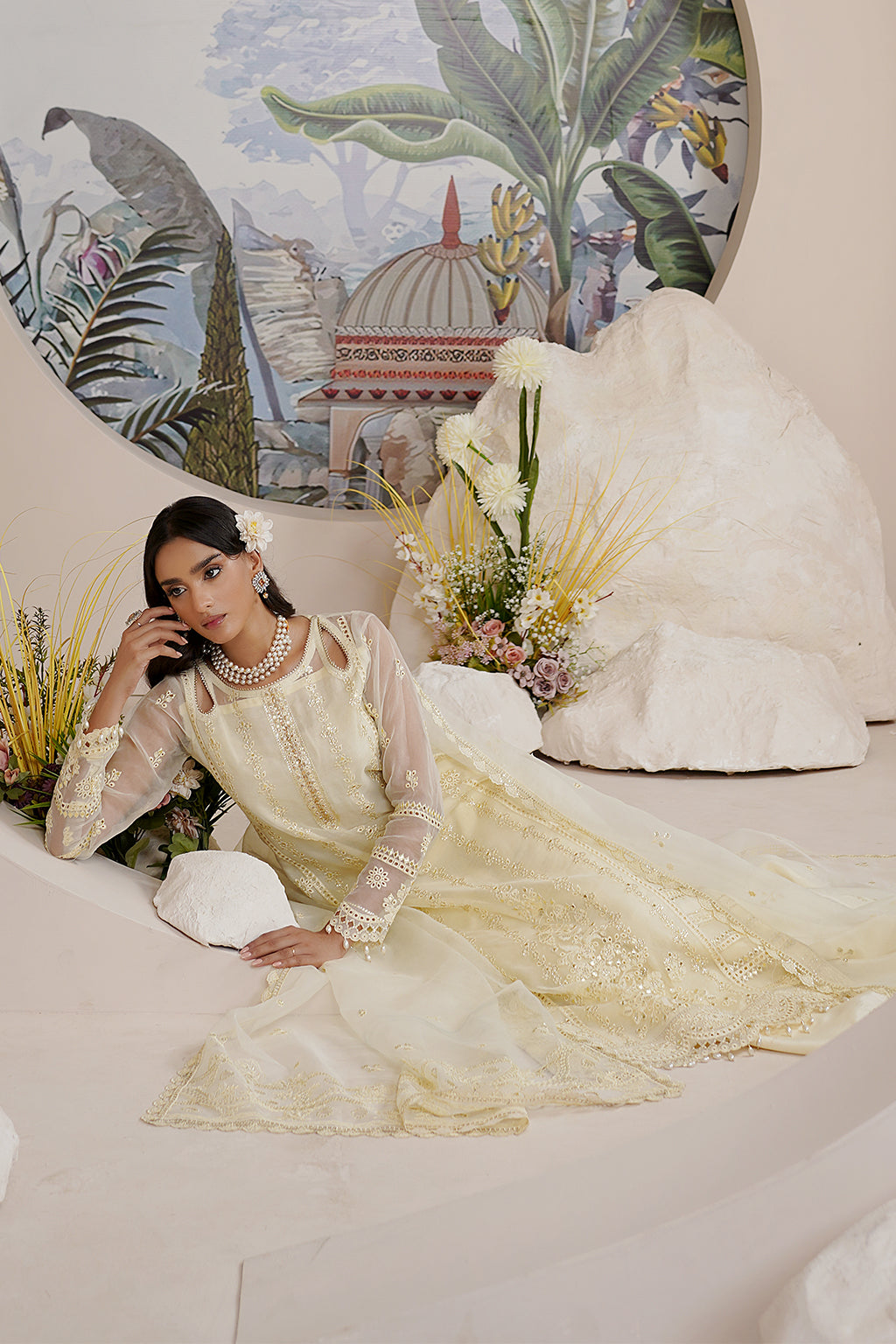 Maryams | Embellished Pret | Kiara - Pakistani Designer Dress - by Maryams | Type: Ladies Clothes - 100% Original at Saira Sultan