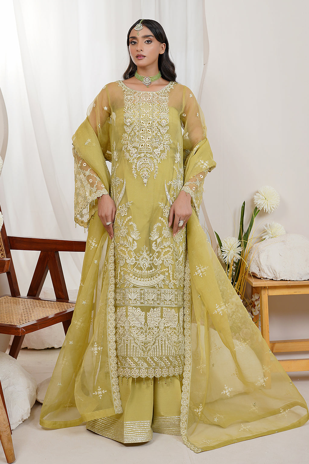 Maryams | Embellished Pret | Rabi - Pakistani Designer Dress - by Maryams | Type: Ladies Clothes - 100% Original at Saira Sultan