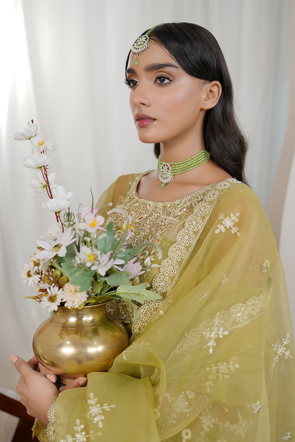 Maryams | Embellished Pret | Rabi - Pakistani Designer Dress - by Maryams | Type: Ladies Clothes - 100% Original at Saira Sultan
