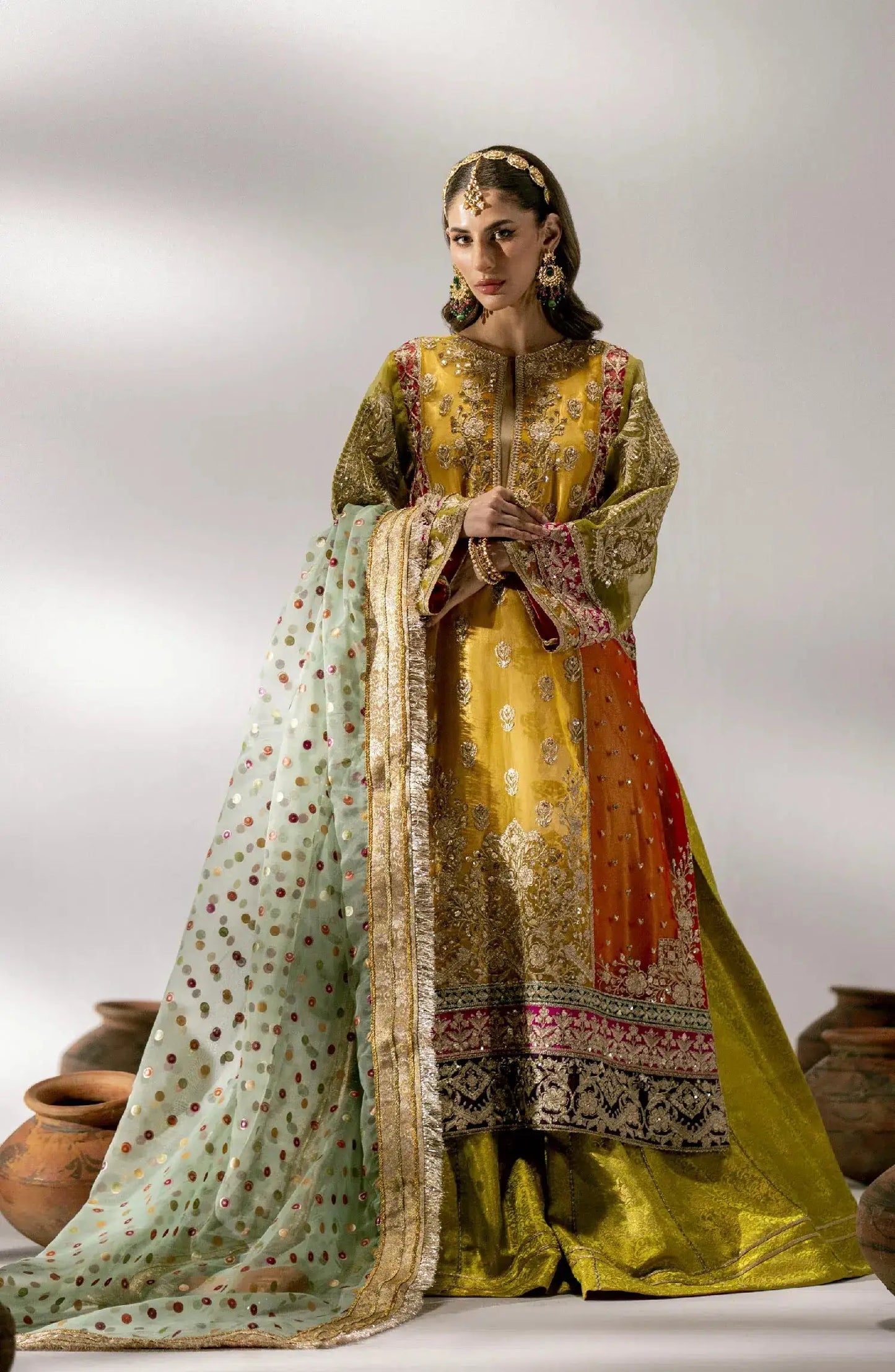 Maryum N Maria | Alaia Wedding Formals | Lena-MW23-528 - Pakistani Designer Dress - by Maryum N Maria | Type: Bridal - 100% Original at Saira Sultan