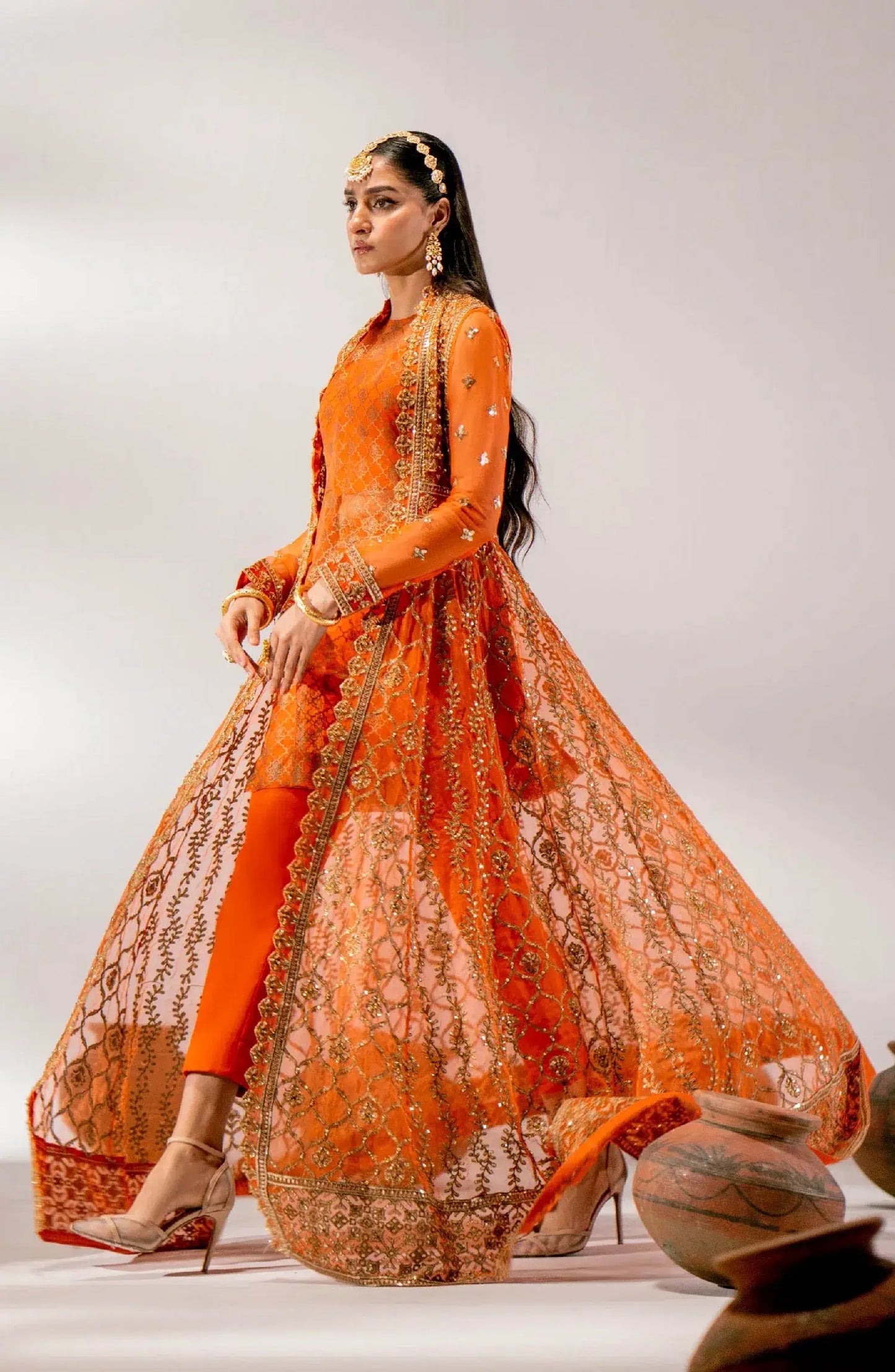 Maryum N Maria | Alaia Wedding Formals | Daphne-MW23-525 - Pakistani Designer Dress - by Maryum N Maria | Type: Bridal - 100% Original at Saira Sultan