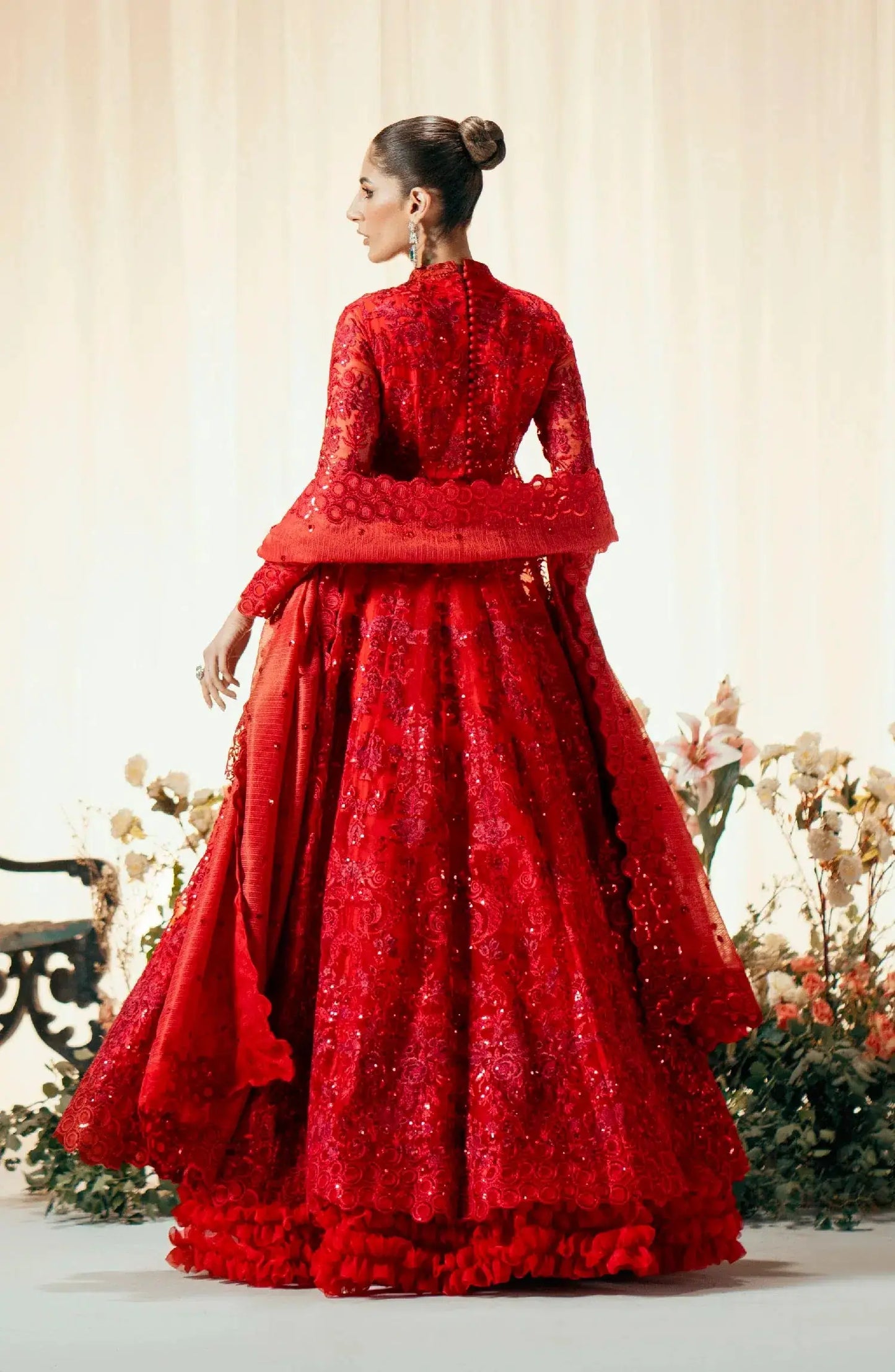 Maryum N Maria | Alaia Wedding Formals | Camelia-MW23-530 - Pakistani Designer Dress - by Maryum N Maria | Type: Bridal - 100% Original at Saira Sultan