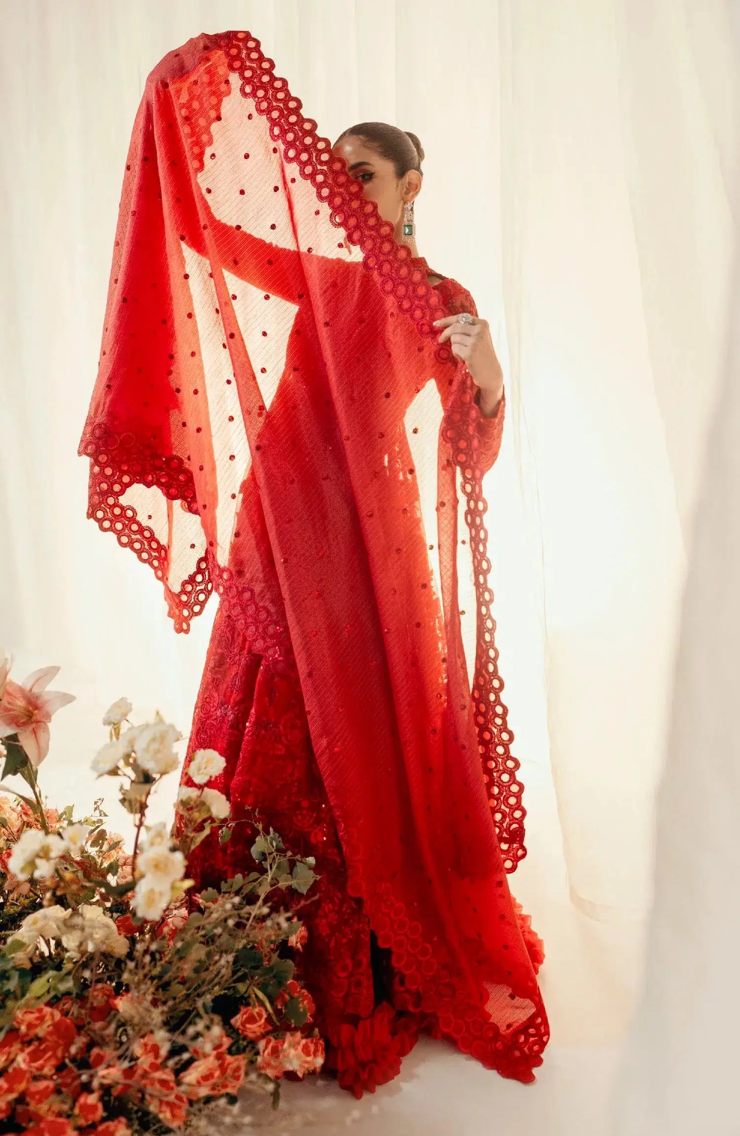 Maryum N Maria | Alaia Wedding Formals | Camelia-MW23-530 - Pakistani Designer Dress - by Maryum N Maria | Type: Bridal - 100% Original at Saira Sultan