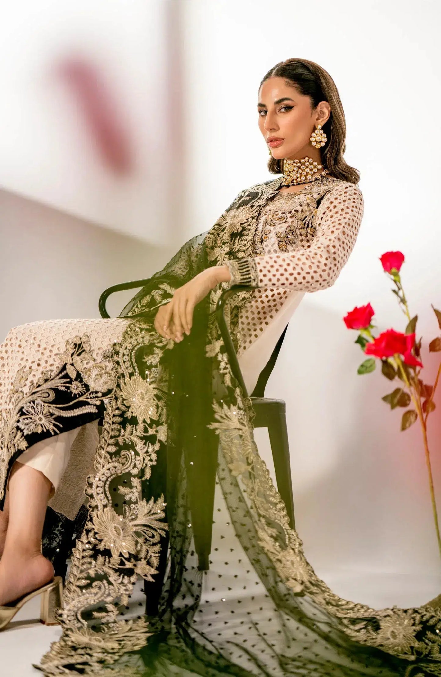 Maryum N Maria | Alaia Wedding Formals | Reine-MW23-521 - Pakistani Designer Dress - by Maryum N Maria | Type: Bridal - 100% Original at Saira Sultan