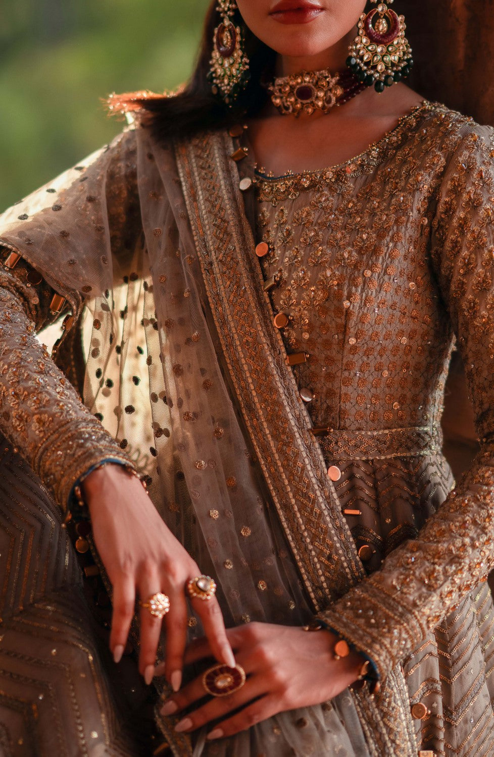 Maryum N Maria | Gul Posh Wedding Formals | SHEHAR BANO - MS40063 - Pakistani Designer Dress - by Maryum N Maria | Type: Ladies Clothes - 100% Original at Saira Sultan