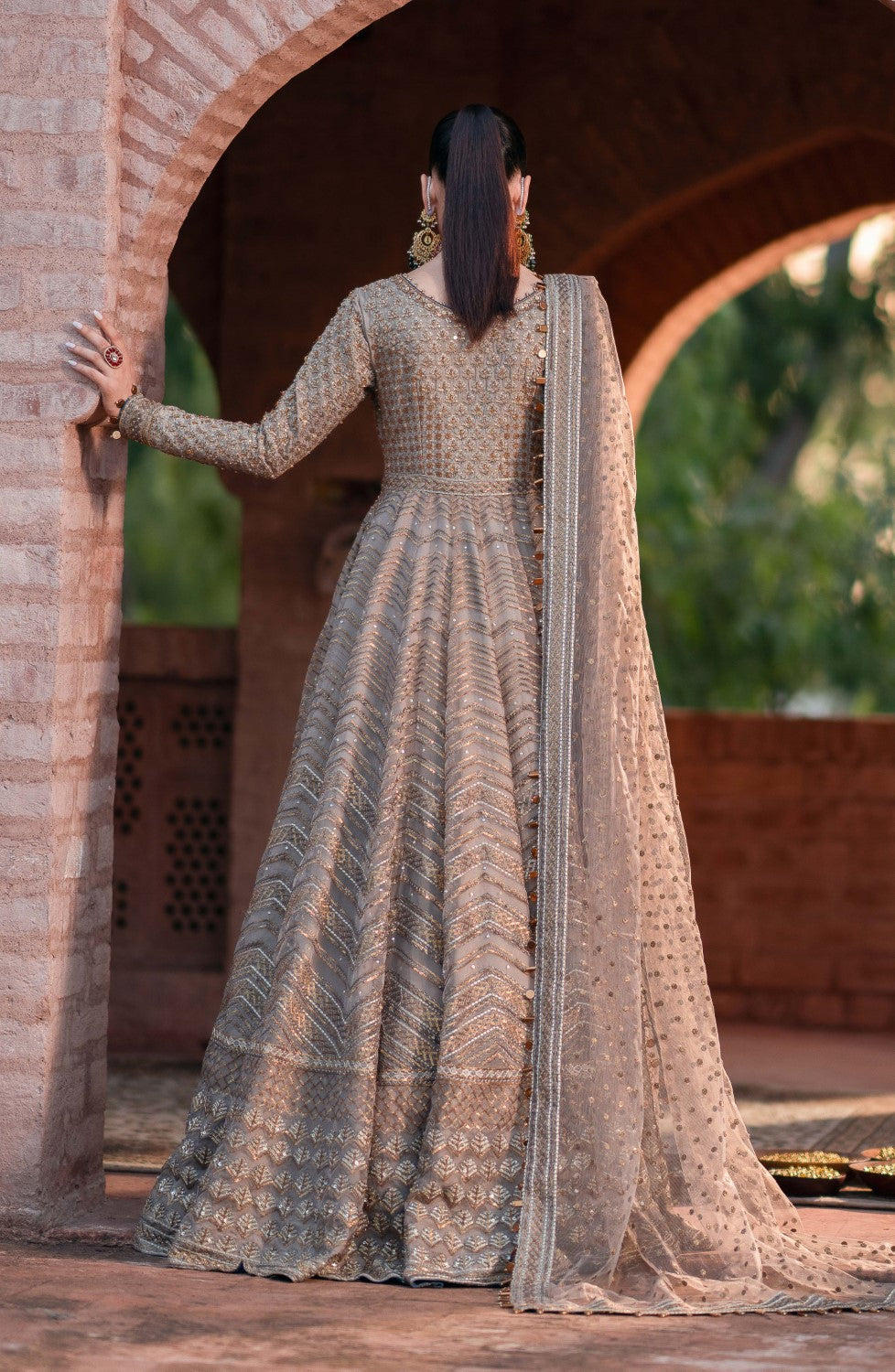 Maryum N Maria | Gul Posh Wedding Formals | SHEHAR BANO - MS40063 - Pakistani Designer Dress - by Maryum N Maria | Type: Ladies Clothes - 100% Original at Saira Sultan