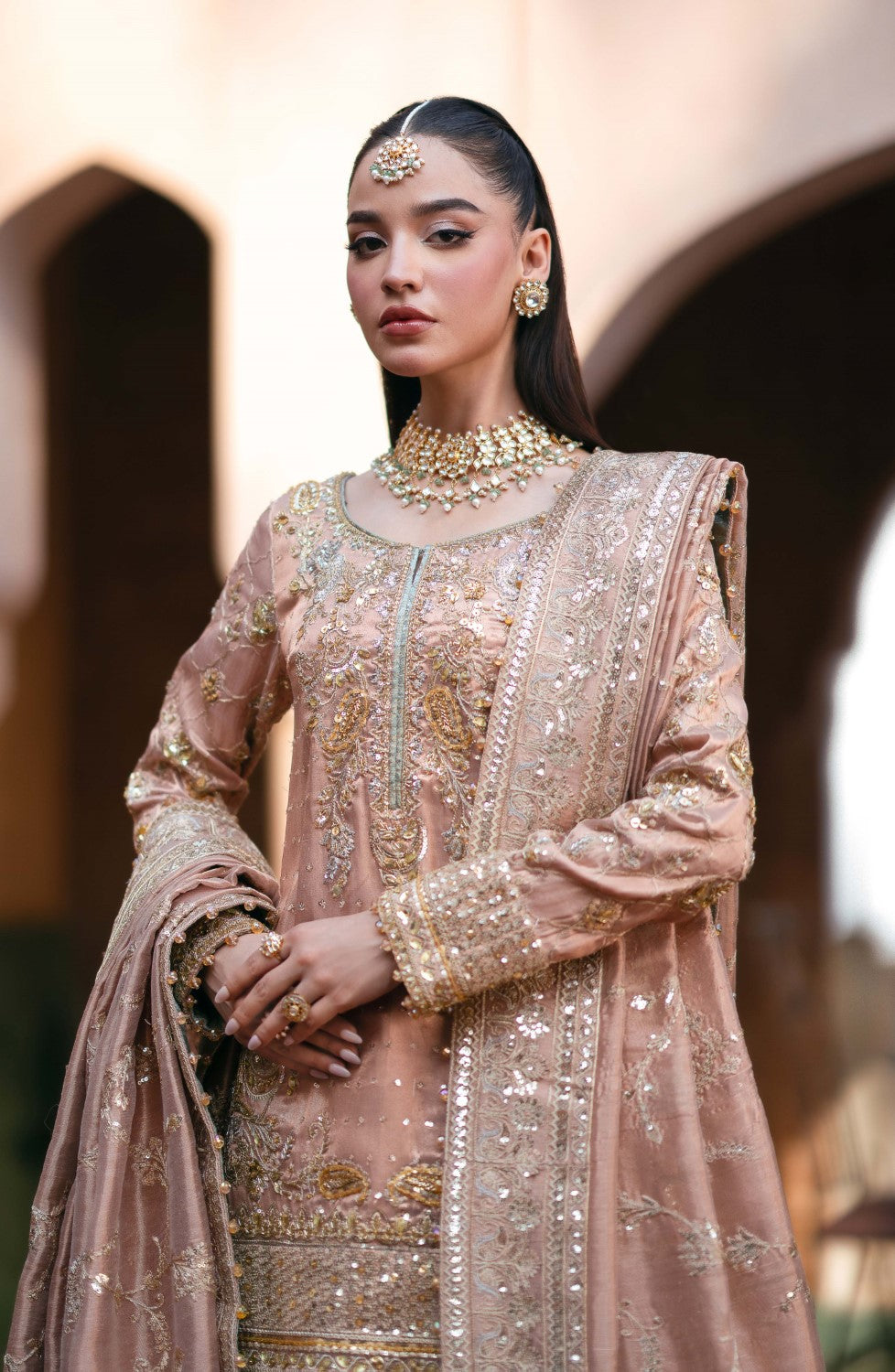 Maryum N Maria | Gul Posh Wedding Formals | UMRAO JAAN - MS40067 - Pakistani Designer Dress - by Maryum N Maria | Type: Ladies Clothes - 100% Original at Saira Sultan
