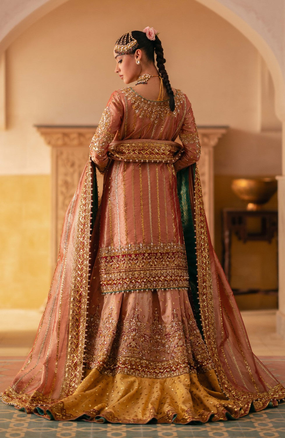 Maryum N Maria | Gul Posh Wedding Formals | ZUMANI BEGUM - MS40068 - Pakistani Designer Dress - by Maryum N Maria | Type: Ladies Clothes - 100% Original at Saira Sultan