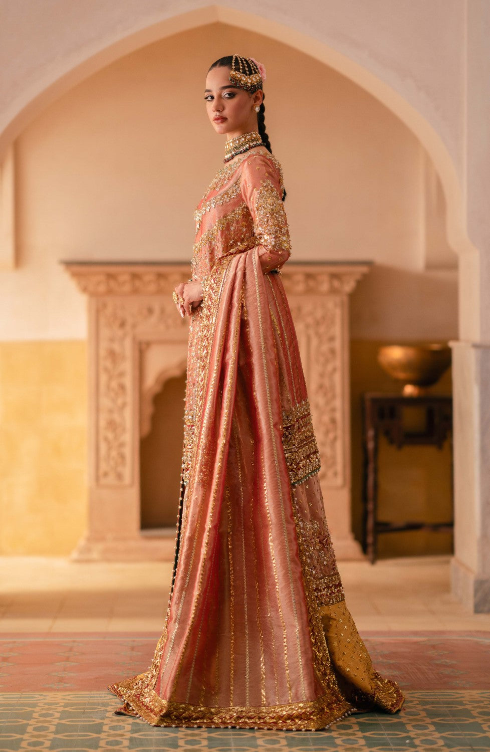 Maryum N Maria | Gul Posh Wedding Formals | ZUMANI BEGUM - MS40068 - Pakistani Designer Dress - by Maryum N Maria | Type: Ladies Clothes - 100% Original at Saira Sultan