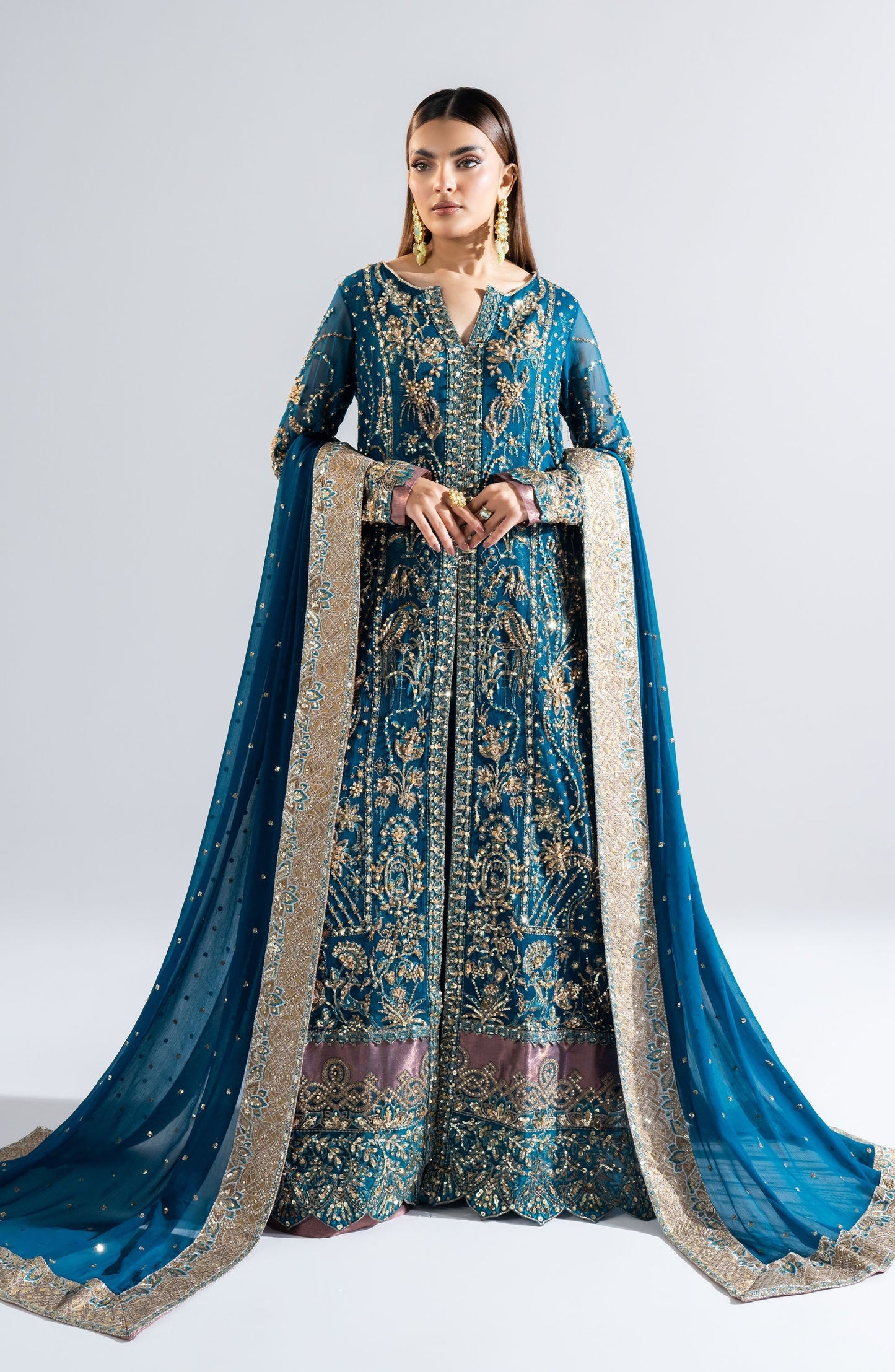 Maryum N Maria | Riwayat Wedding Formals | AYOMI - MW24-554 - Pakistani Designer Dress - by Maryum N Maria | Type: Ladies Clothes - 100% Original at Saira Sultan