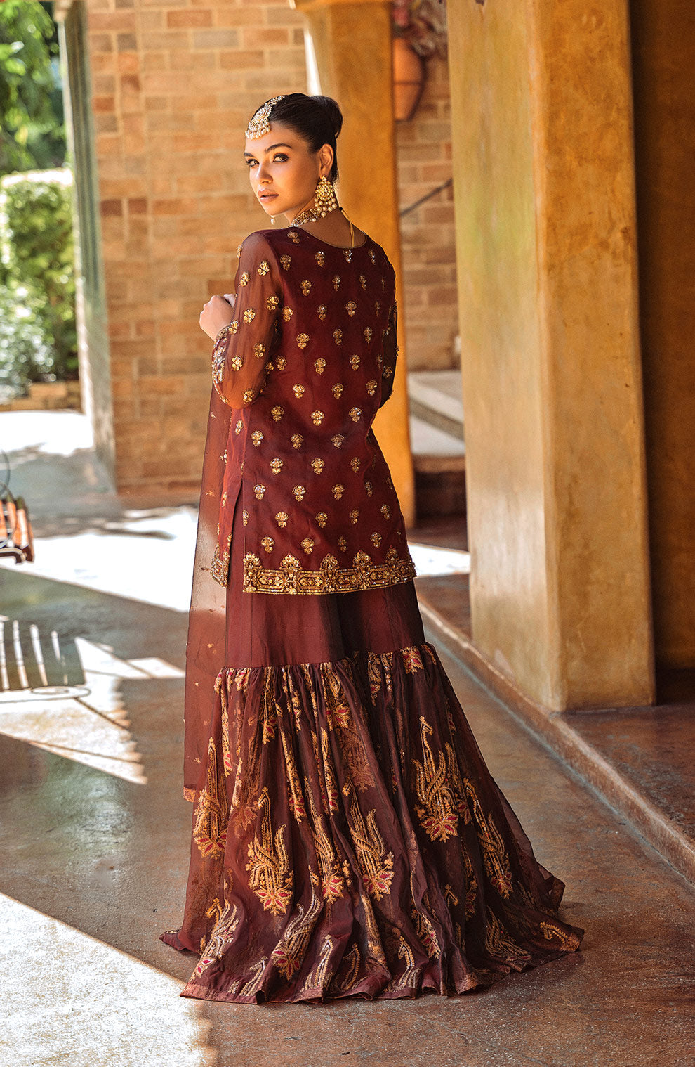 Maryum N Maria | Riwayat Wedding Formals | EROMI - MW24-553 - Pakistani Designer Dress - by Maryum N Maria | Type: Ladies Clothes - 100% Original at Saira Sultan
