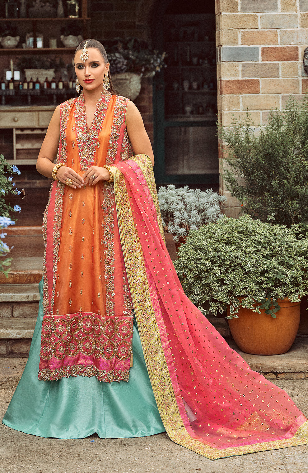 Maryum N Maria | Riwayat Wedding Formals | KALANI - MW24-556 - Pakistani Designer Dress - by Maryum N Maria | Type: Ladies Clothes - 100% Original at Saira Sultan