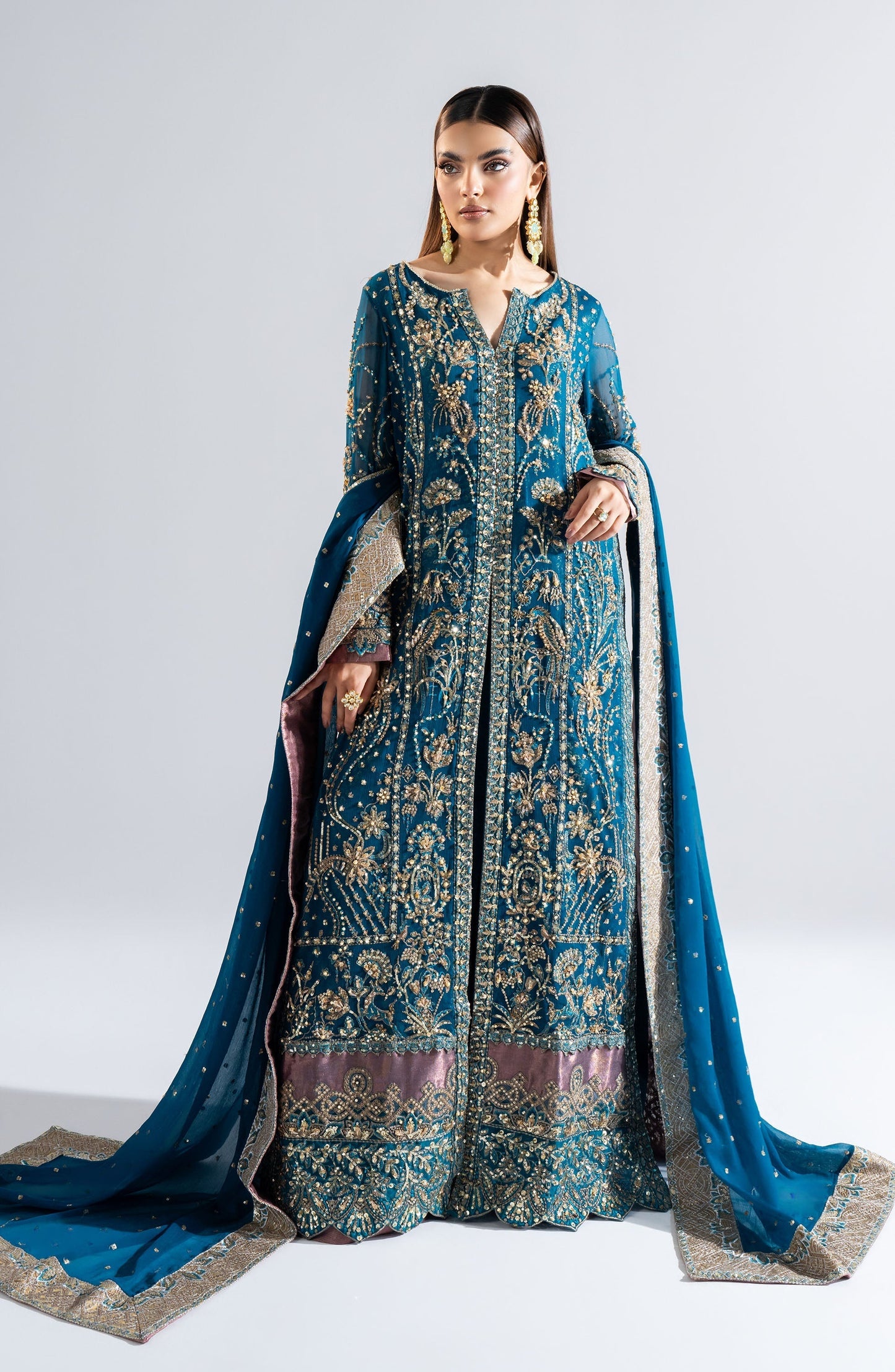Maryum N Maria | Riwayat Wedding Formals | AYOMI - MW24-554 - Pakistani Designer Dress - by Maryum N Maria | Type: Ladies Clothes - 100% Original at Saira Sultan
