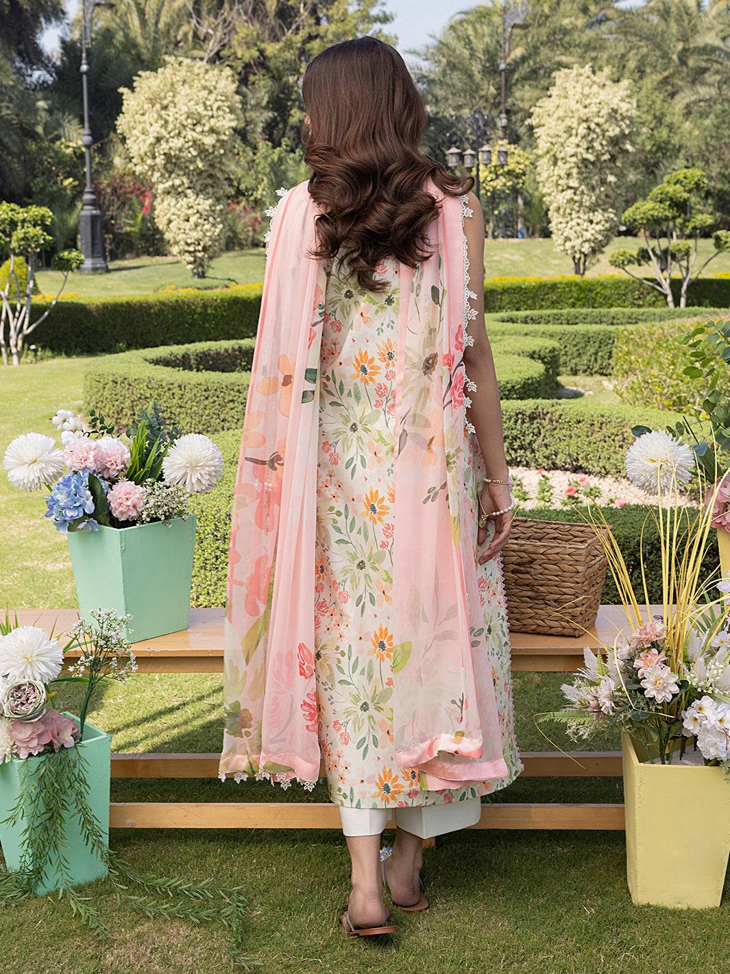 Izel | Oh Spring Lawn 25 | MEADOW - Pakistani Designer Dress - by Izel | Type: Ladies Clothes - 100% Original at Saira Sultan