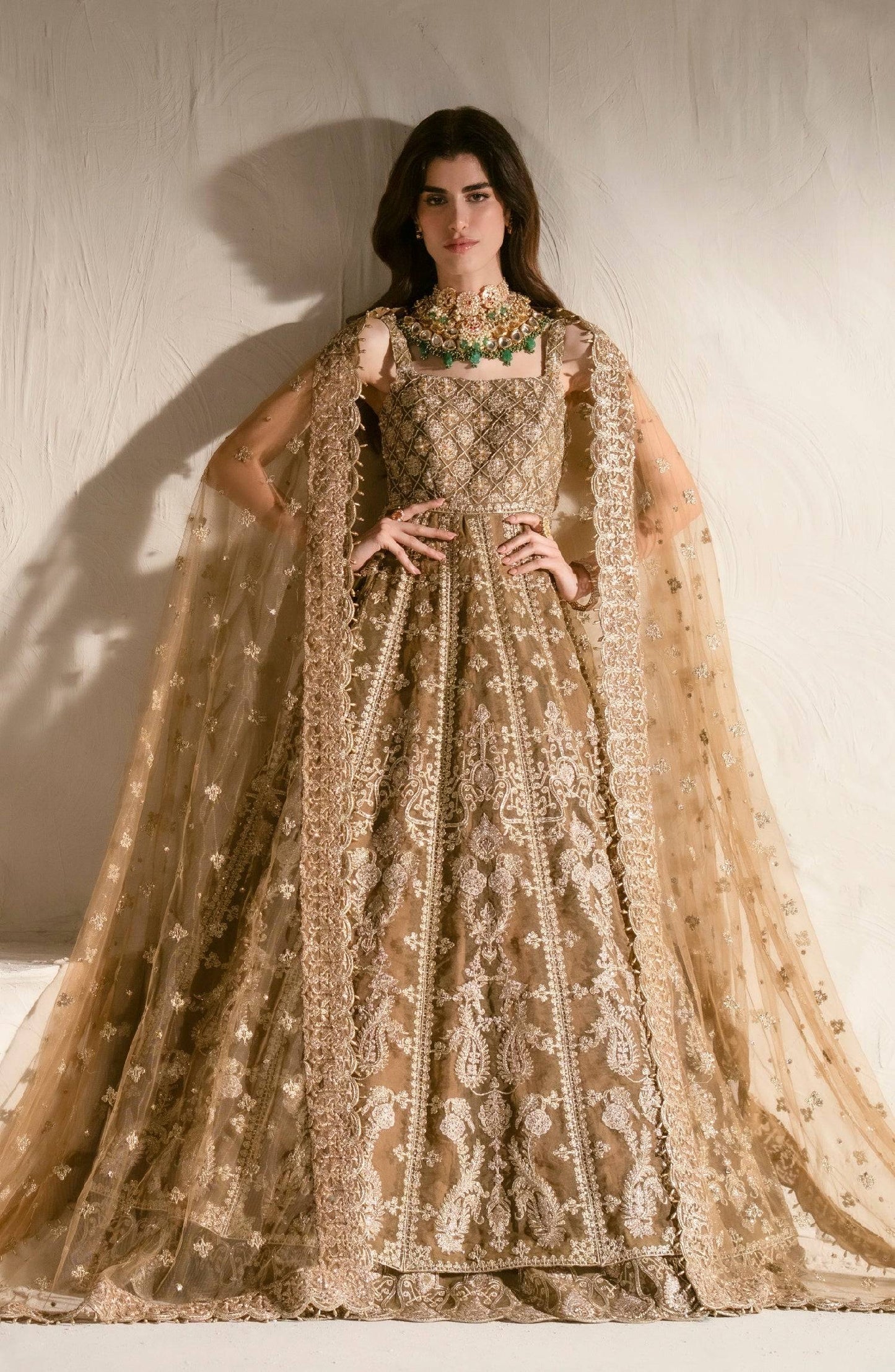 Maryum N Maria | Mehr o Maah Bridals | MW23-539-Bennu - Pakistani Designer Dress - by Maryum N Maria | Type: Bridal - 100% Original at Saira Sultan