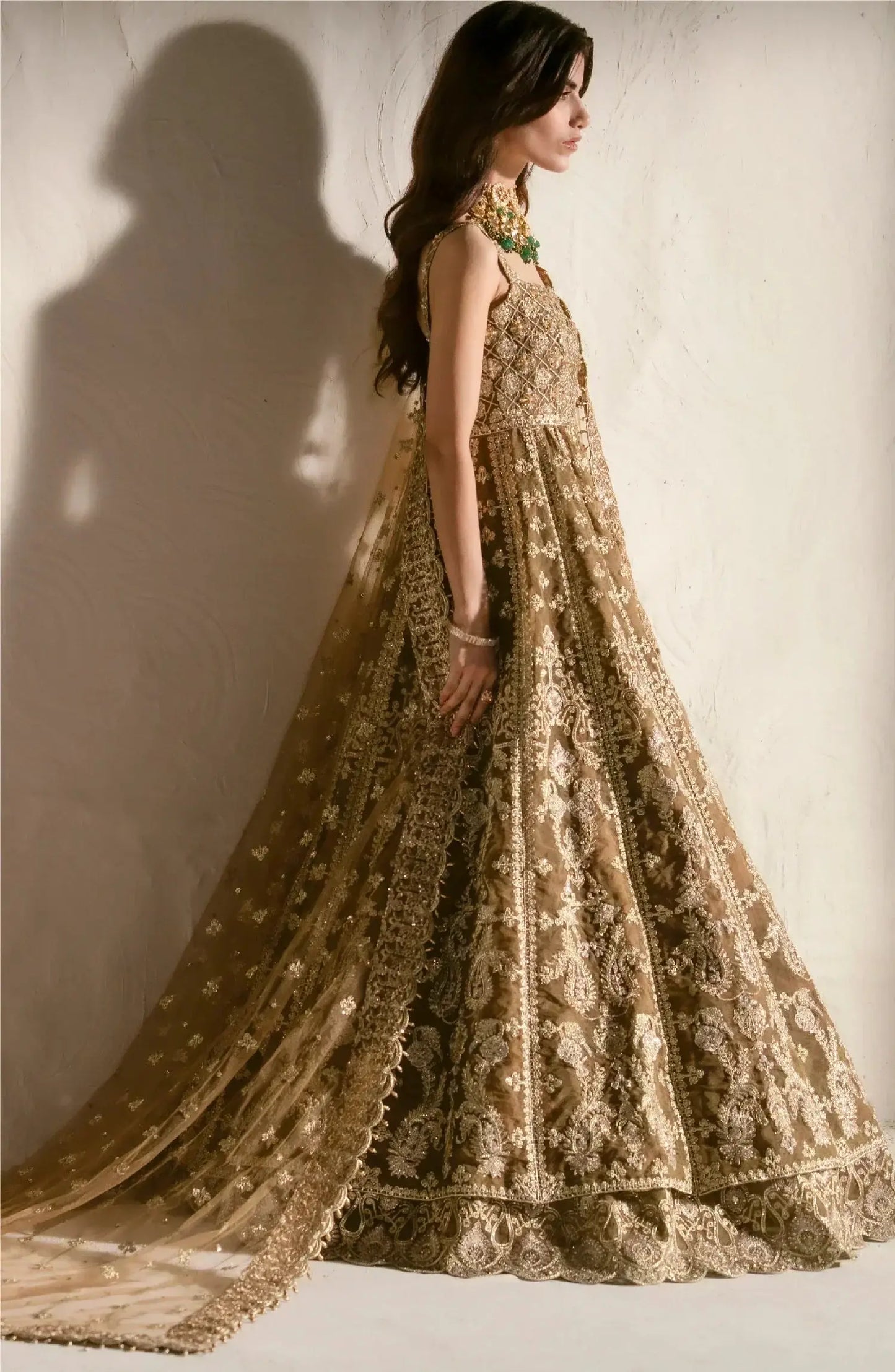 Maryum N Maria | Mehr o Maah Bridals | MW23-539-Bennu - Pakistani Designer Dress - by Maryum N Maria | Type: Bridal - 100% Original at Saira Sultan