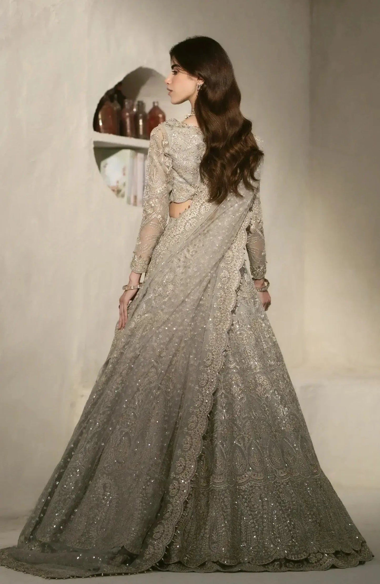 Maryum N Maria | Mehr o Maah Bridals | MW23-533-Feme - Pakistani Designer Dress - by Maryum N Maria | Type: Bridal - 100% Original at Saira Sultan
