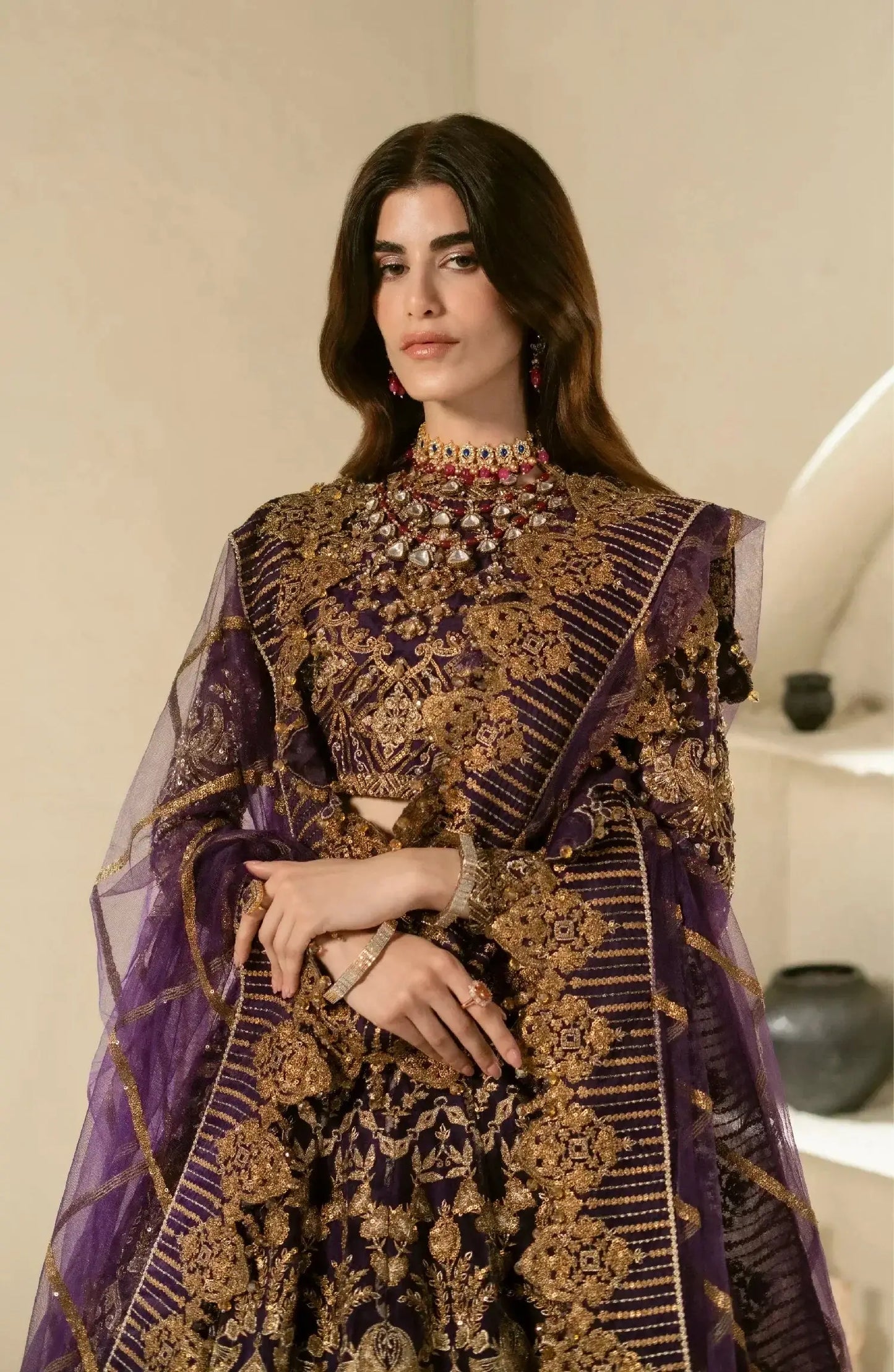 Maryum N Maria | Mehr o Maah Bridals | MW23-538-Nour - Pakistani Designer Dress - by Maryum N Maria | Type: Bridal - 100% Original at Saira Sultan