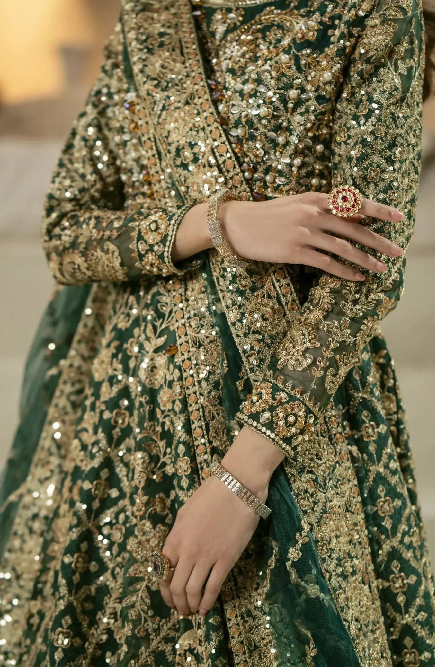 Maryum N Maria | Mehr o Maah Bridals | MW23-536-Anippe - Pakistani Designer Dress - by Maryum N Maria | Type: Bridal - 100% Original at Saira Sultan