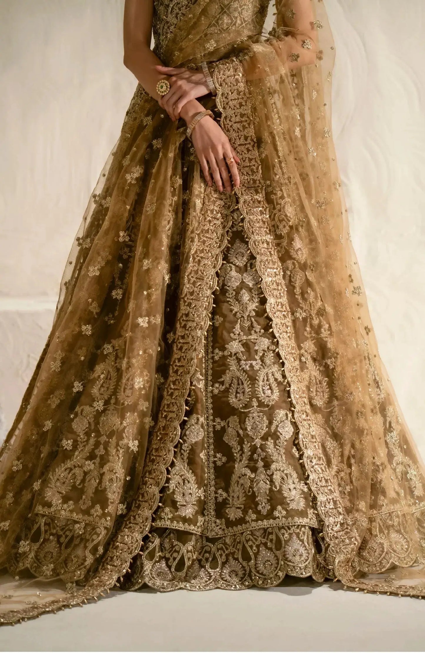 Maryum N Maria | Mehr o Maah Bridals | MW23-539-Bennu - Pakistani Designer Dress - by Maryum N Maria | Type: Bridal - 100% Original at Saira Sultan